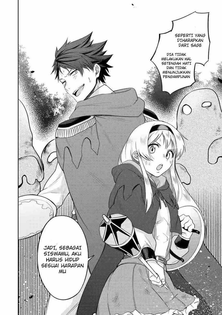 Around 40 Kenja no Isekai Seikatsu Nikki ~ Kimana na Isekai Kyoushi Raifu ~ Chapter 4 - halaman 21
