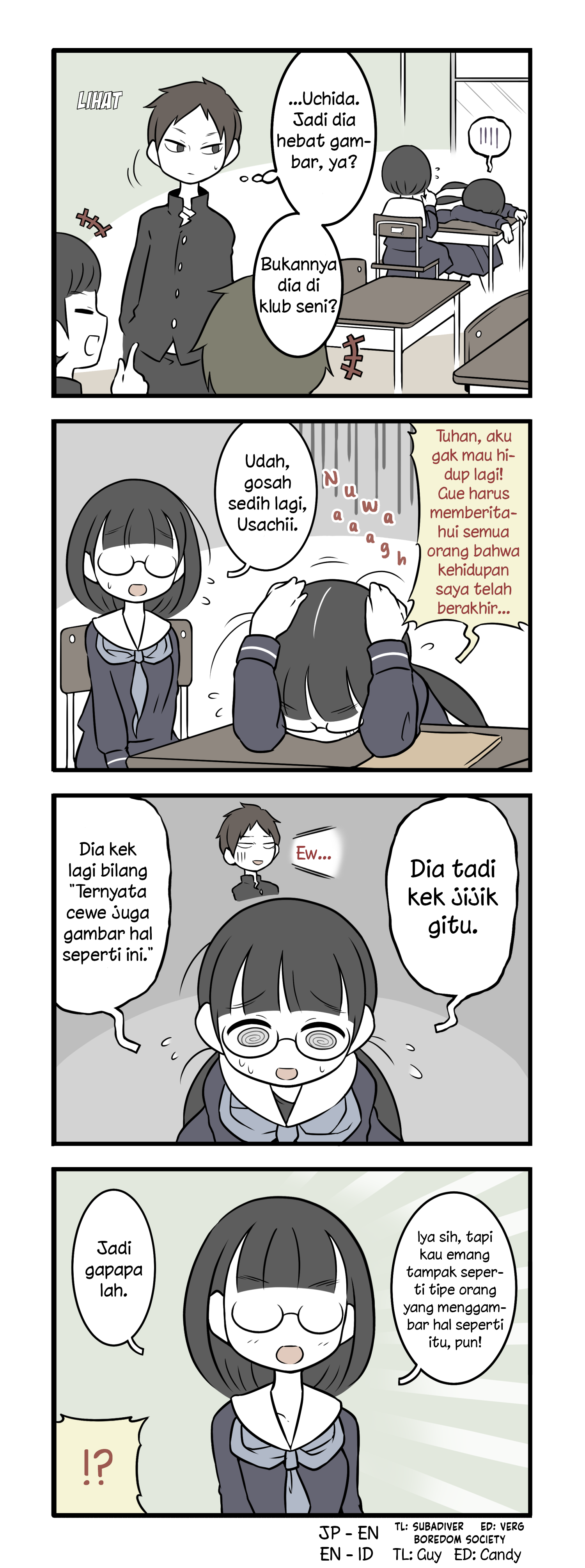 Art Club Girl Chapter 4 - halaman 1