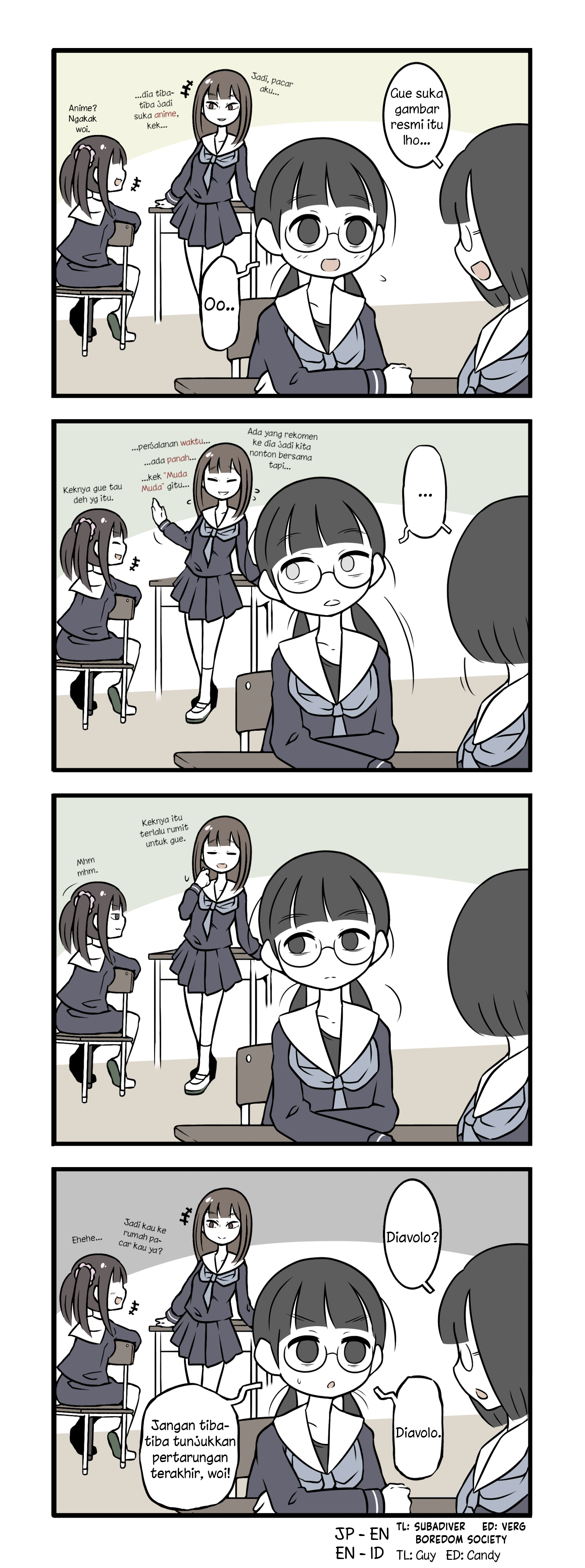 Art Club Girl Chapter 5 - halaman 1