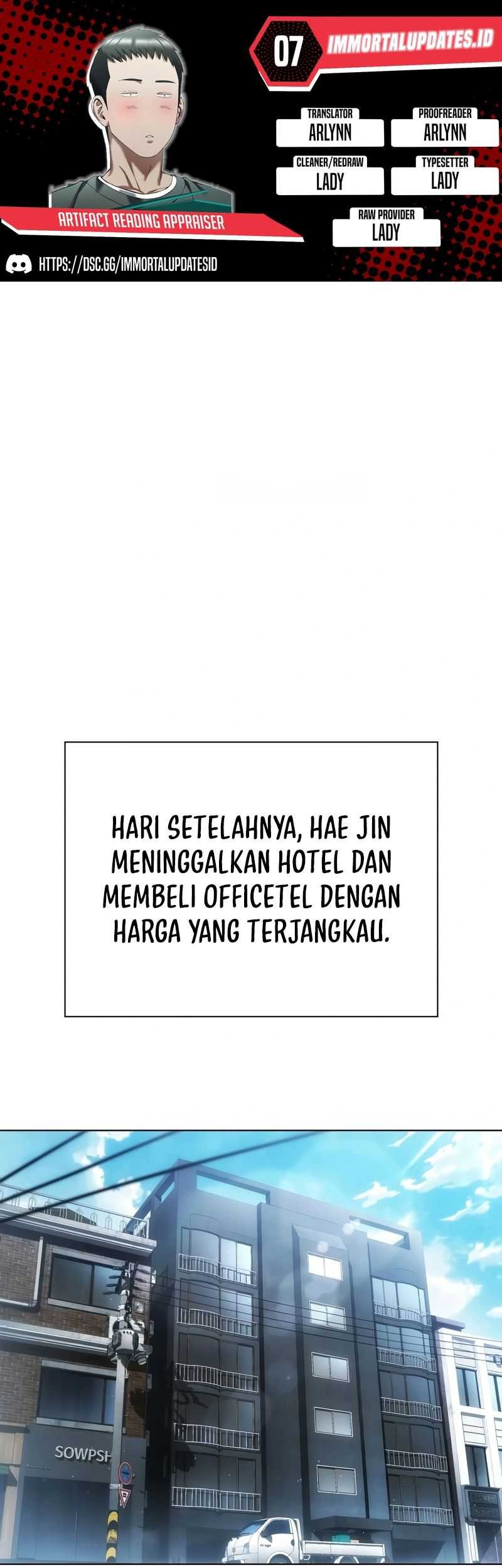 Artifact Reading Appraiser  Chapter 7 - halaman 1