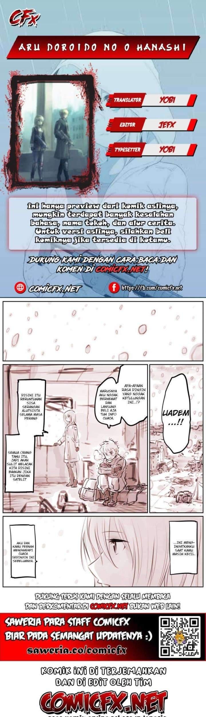 Aru Doroido no o Hanashi Chapter 11 - halaman 1