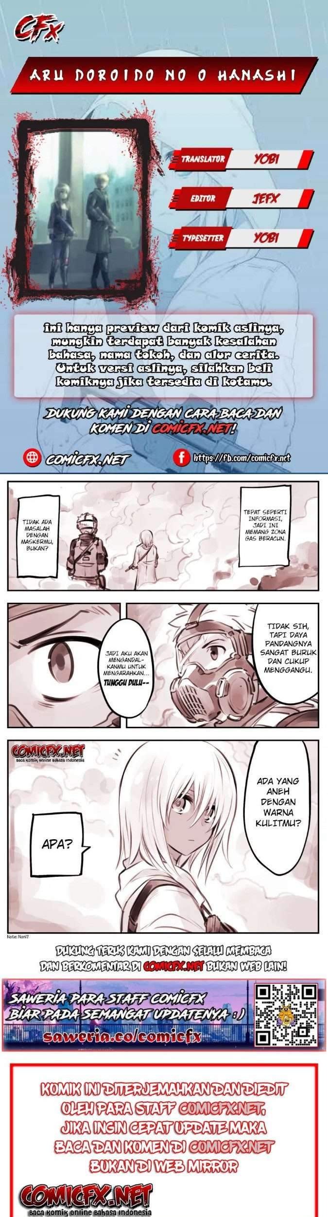 Aru Doroido no o Hanashi Chapter 13 - halaman 1