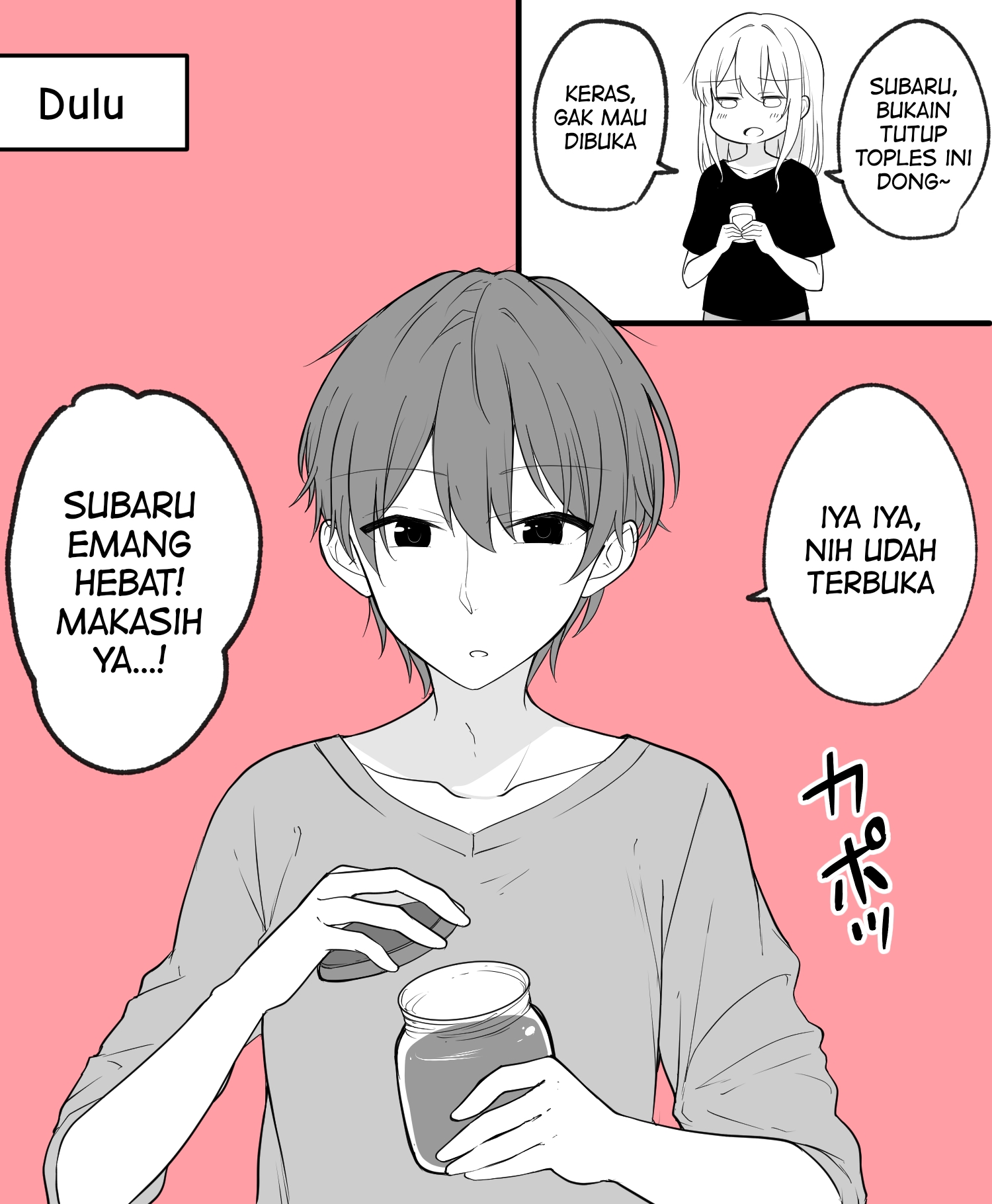Aru Hi Kareshi ga Onnanoko ni Natteshimatta Couple no Nichijou Chapter 10 - halaman 1