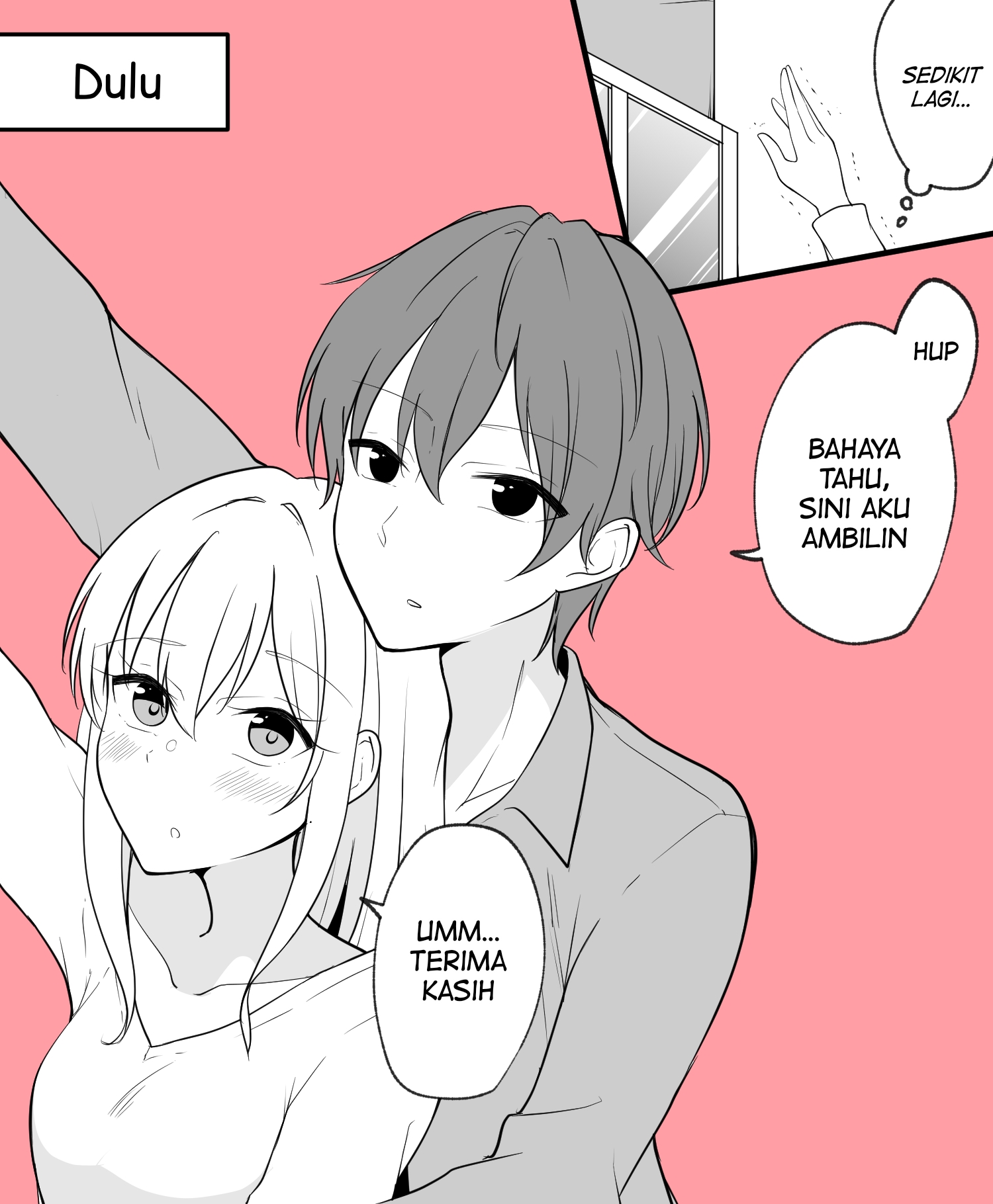 Aru Hi Kareshi ga Onnanoko ni Natteshimatta Couple no Nichijou Chapter 11 - halaman 1