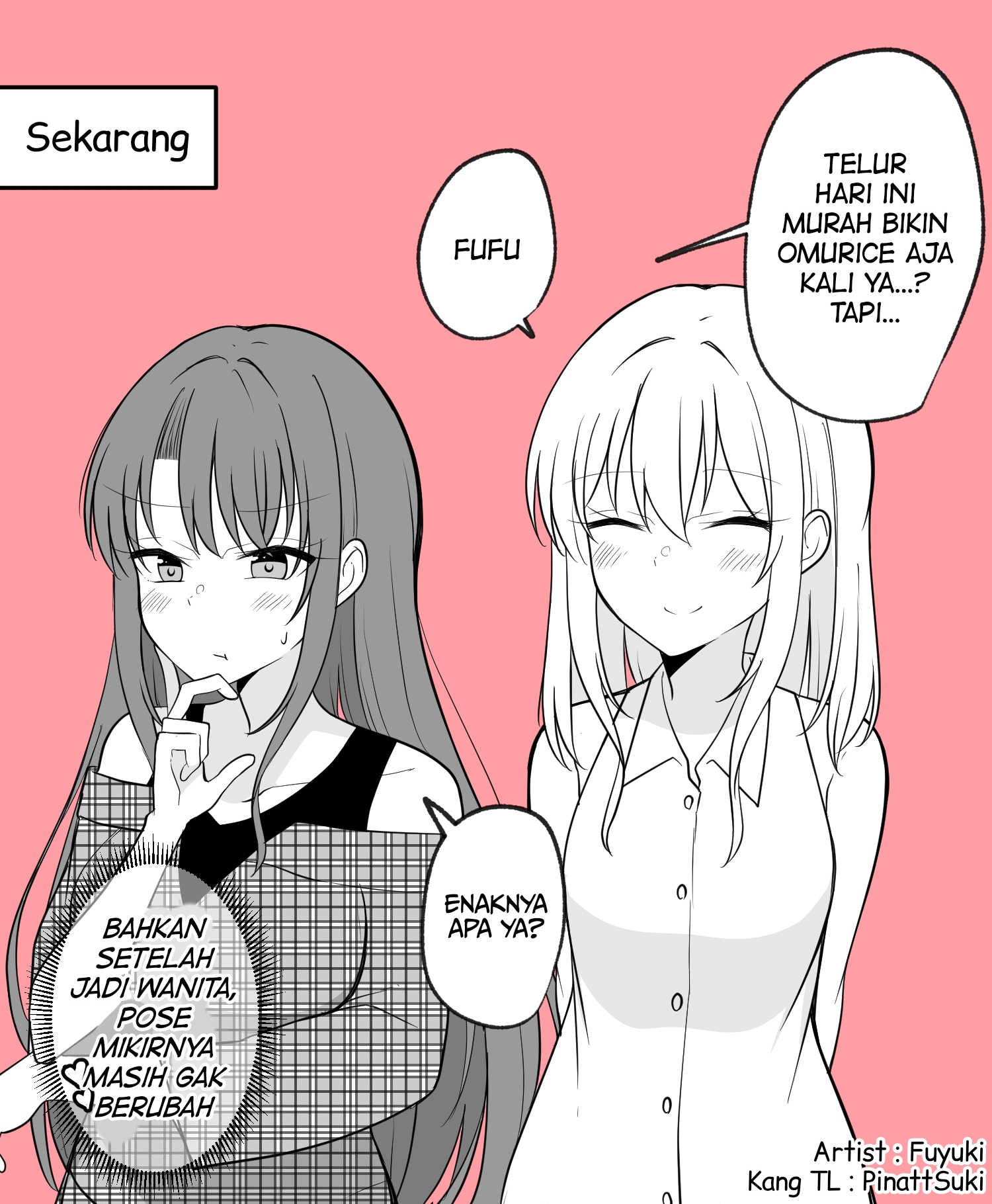 Aru Hi Kareshi ga Onnanoko ni Natteshimatta Couple no Nichijou Chapter 12 - halaman 2