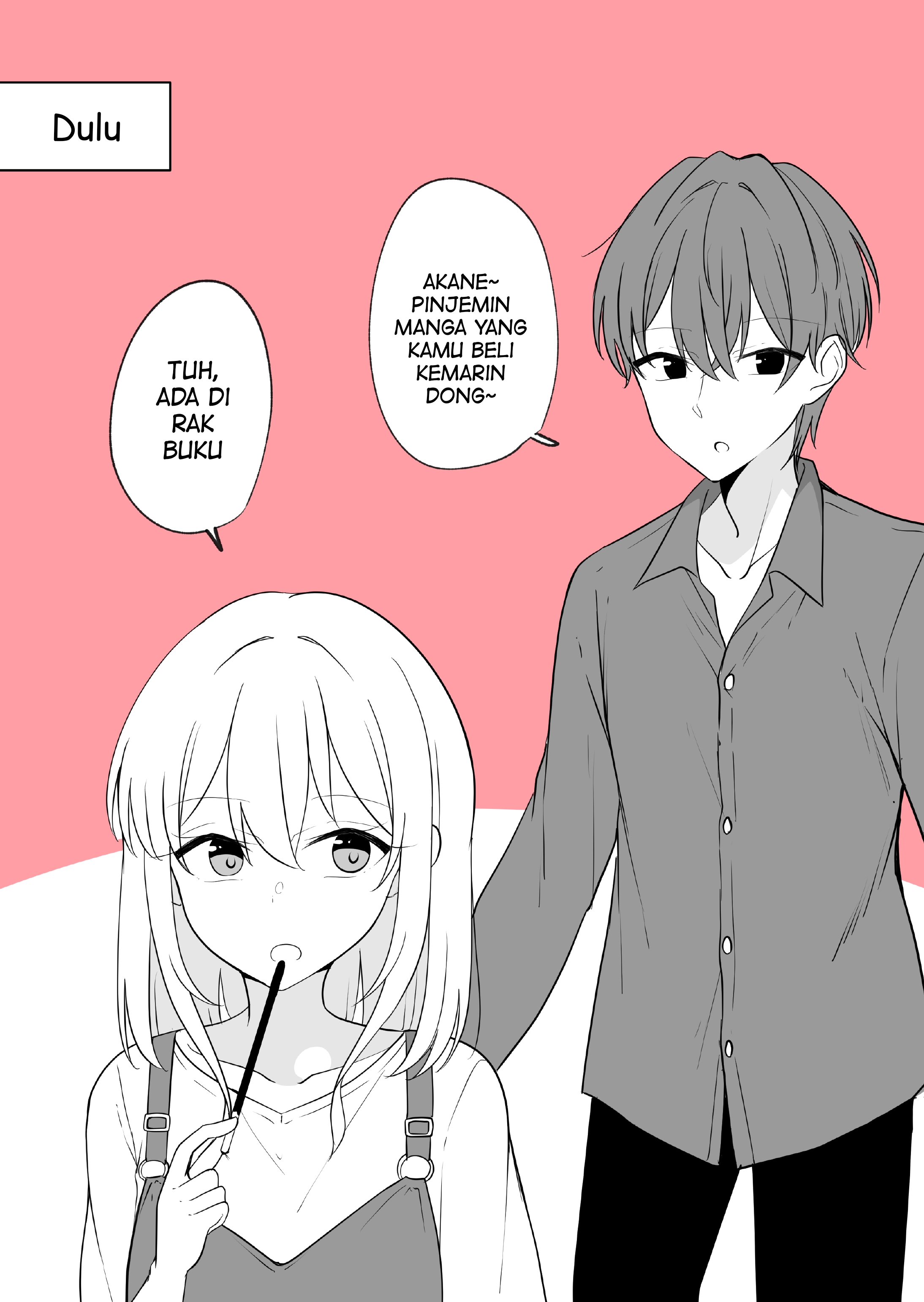 Aru Hi Kareshi ga Onnanoko ni Natteshimatta Couple no Nichijou Chapter 13 - halaman 1