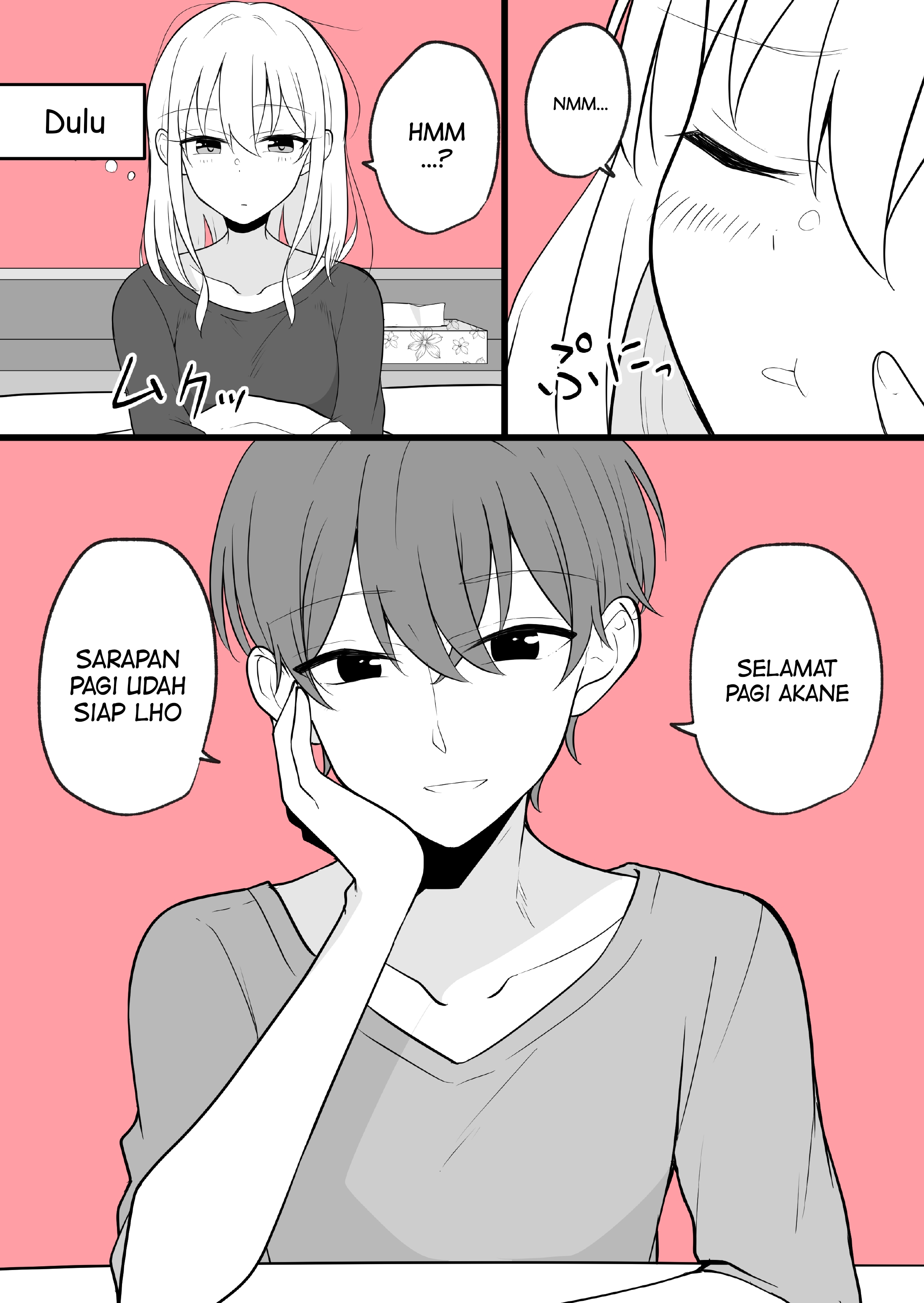 Aru Hi Kareshi ga Onnanoko ni Natteshimatta Couple no Nichijou Chapter 16 - halaman 1