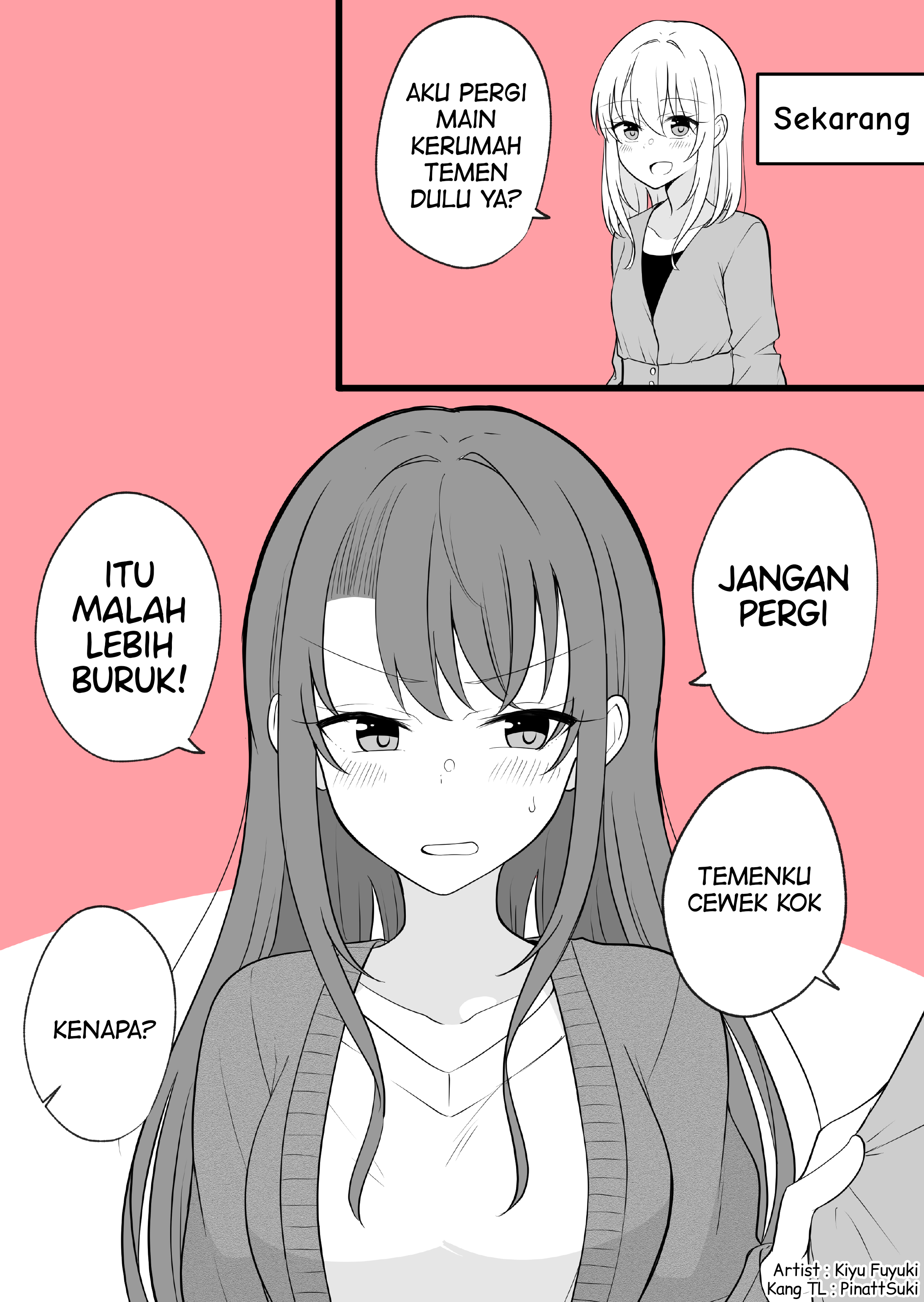 Aru Hi Kareshi ga Onnanoko ni Natteshimatta Couple no Nichijou Chapter 19 - halaman 2