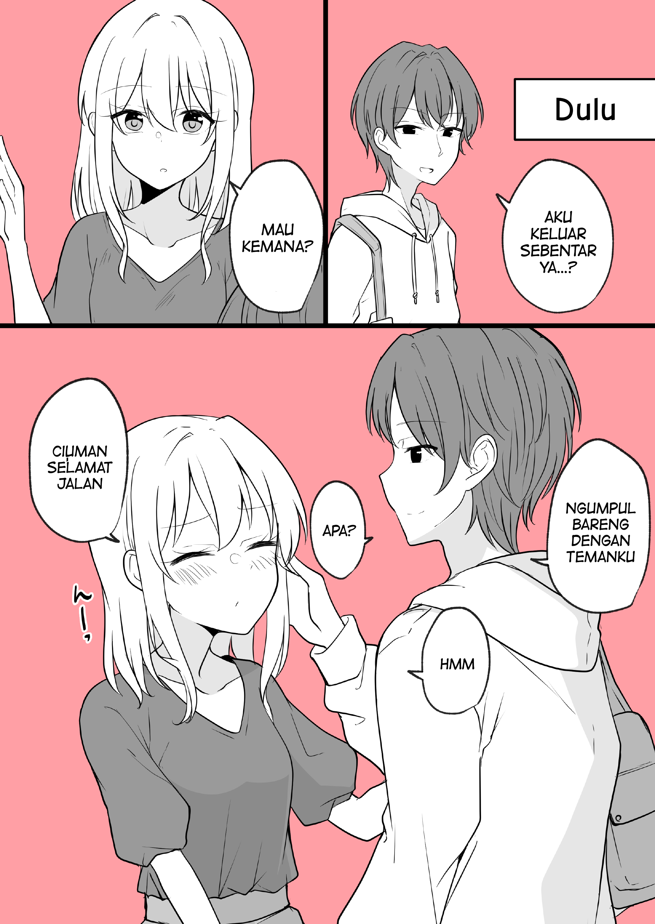 Aru Hi Kareshi ga Onnanoko ni Natteshimatta Couple no Nichijou Chapter 20 - halaman 1