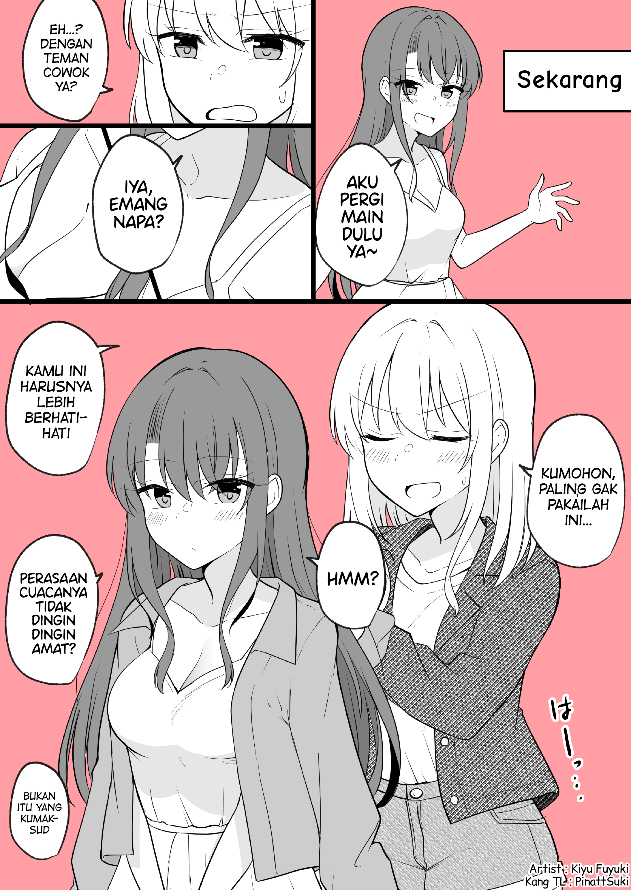 Aru Hi Kareshi ga Onnanoko ni Natteshimatta Couple no Nichijou Chapter 20 - halaman 2