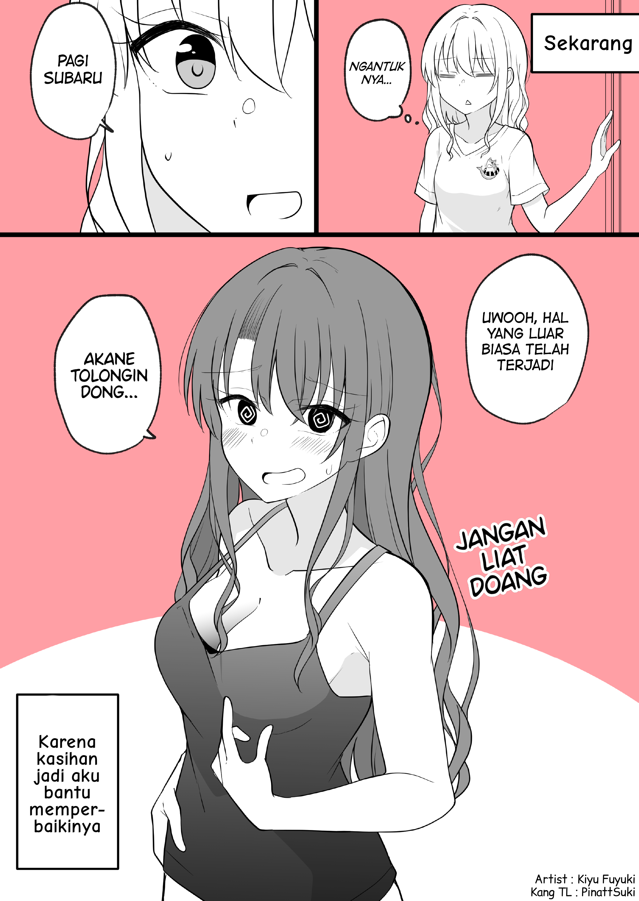 Aru Hi Kareshi ga Onnanoko ni Natteshimatta Couple no Nichijou Chapter 22 - halaman 2