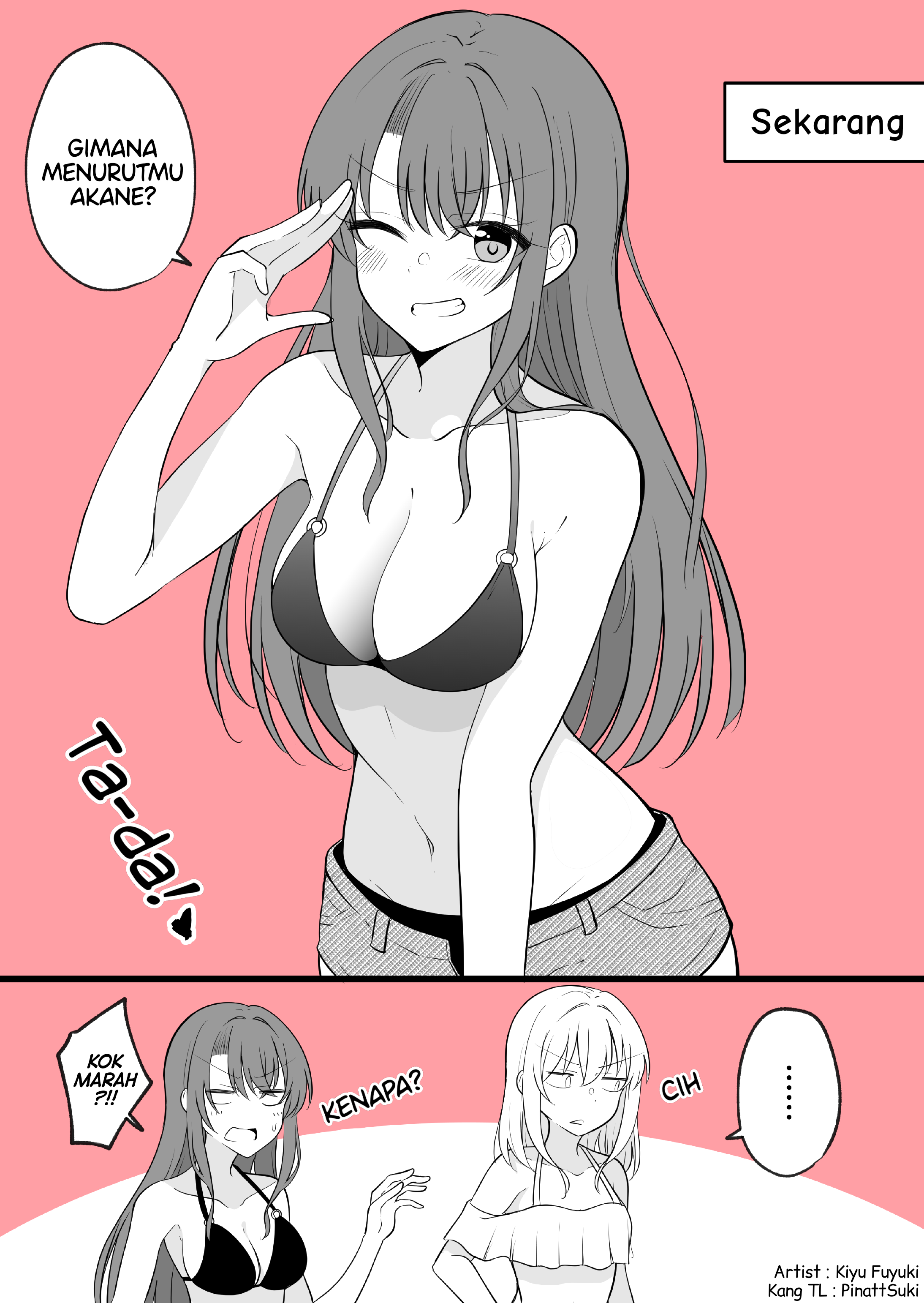 Aru Hi Kareshi ga Onnanoko ni Natteshimatta Couple no Nichijou Chapter 23 - halaman 2