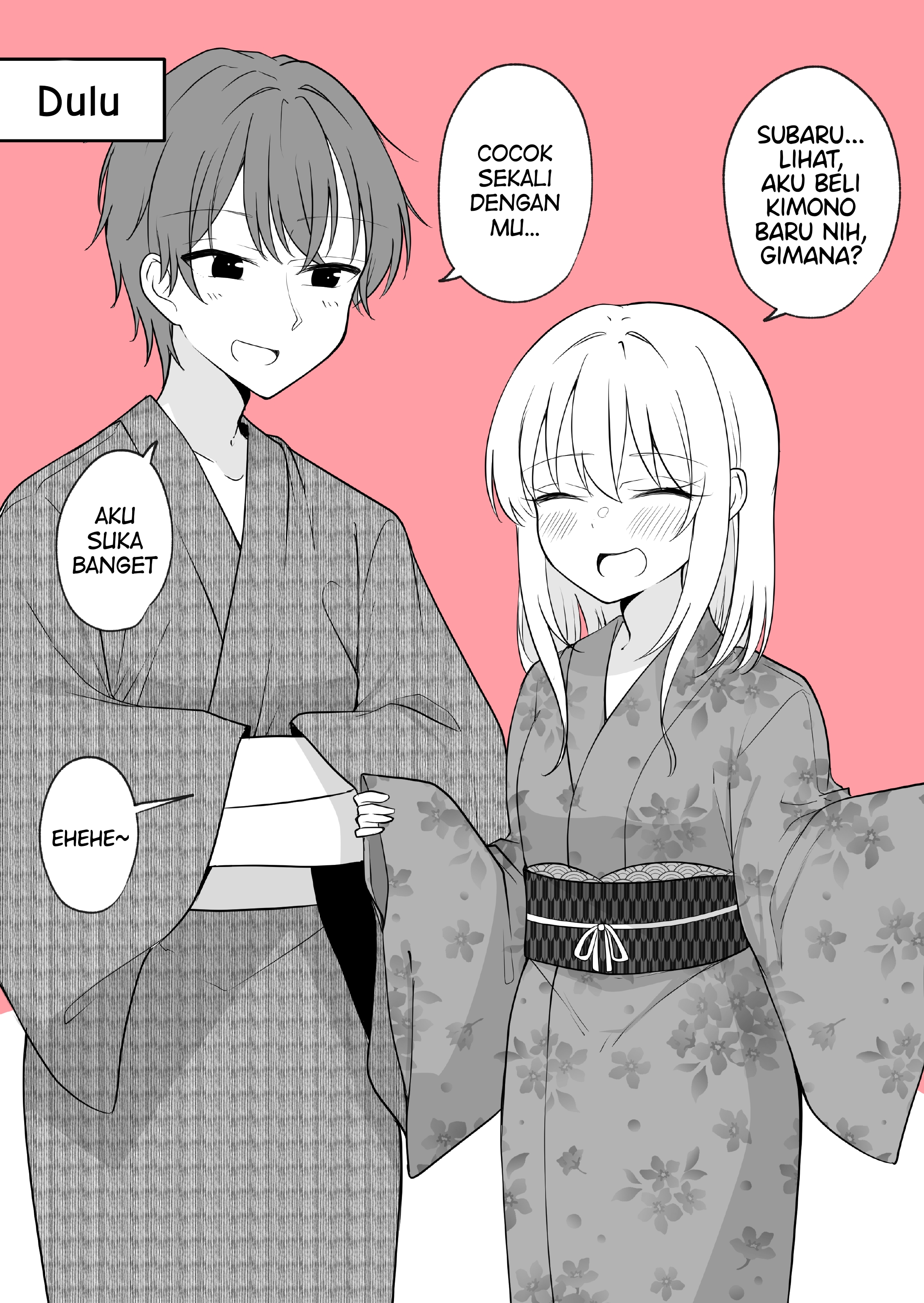 Aru Hi Kareshi ga Onnanoko ni Natteshimatta Couple no Nichijou Chapter 27 - halaman 1