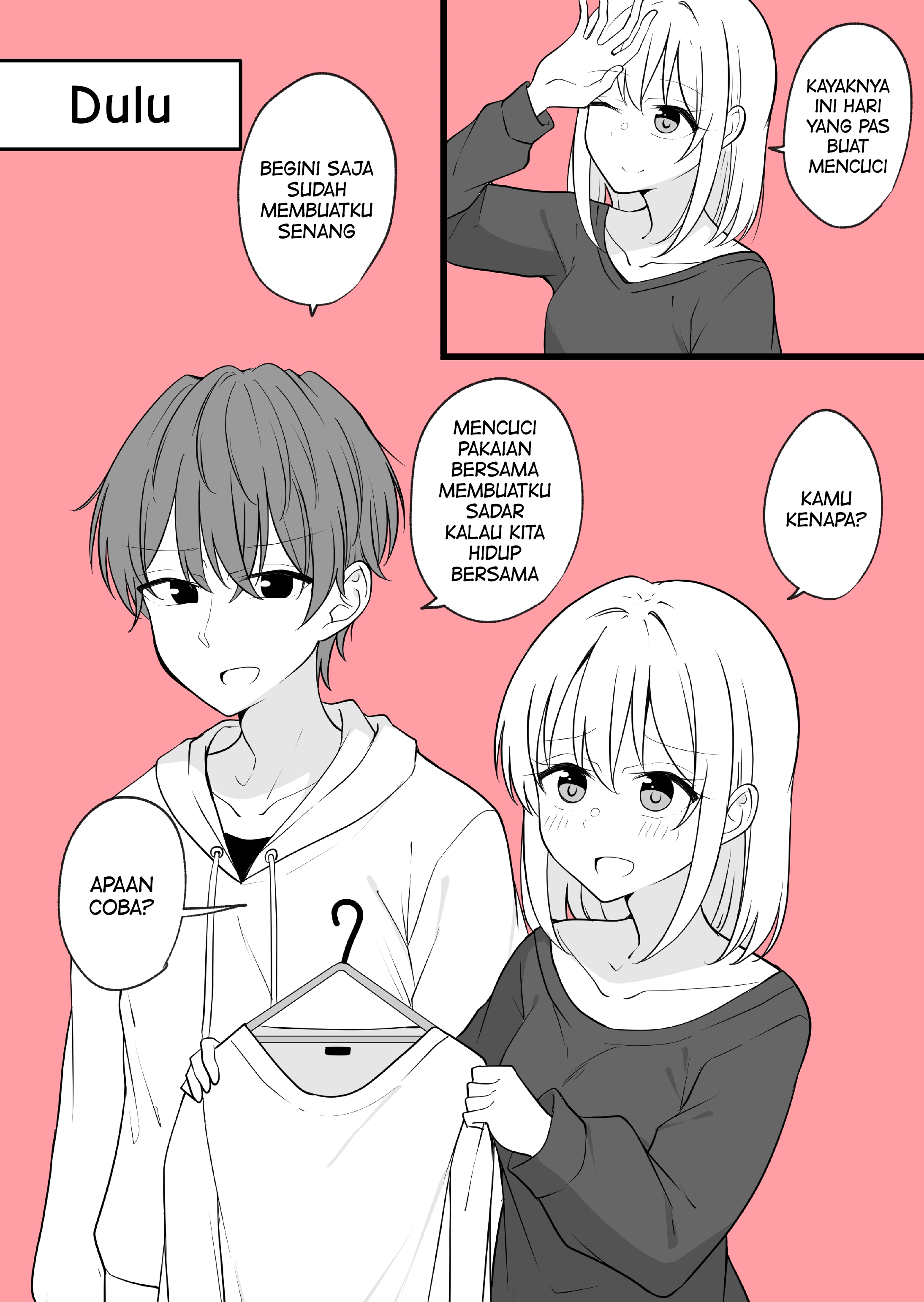 Aru Hi Kareshi ga Onnanoko ni Natteshimatta Couple no Nichijou Chapter 33 - halaman 1