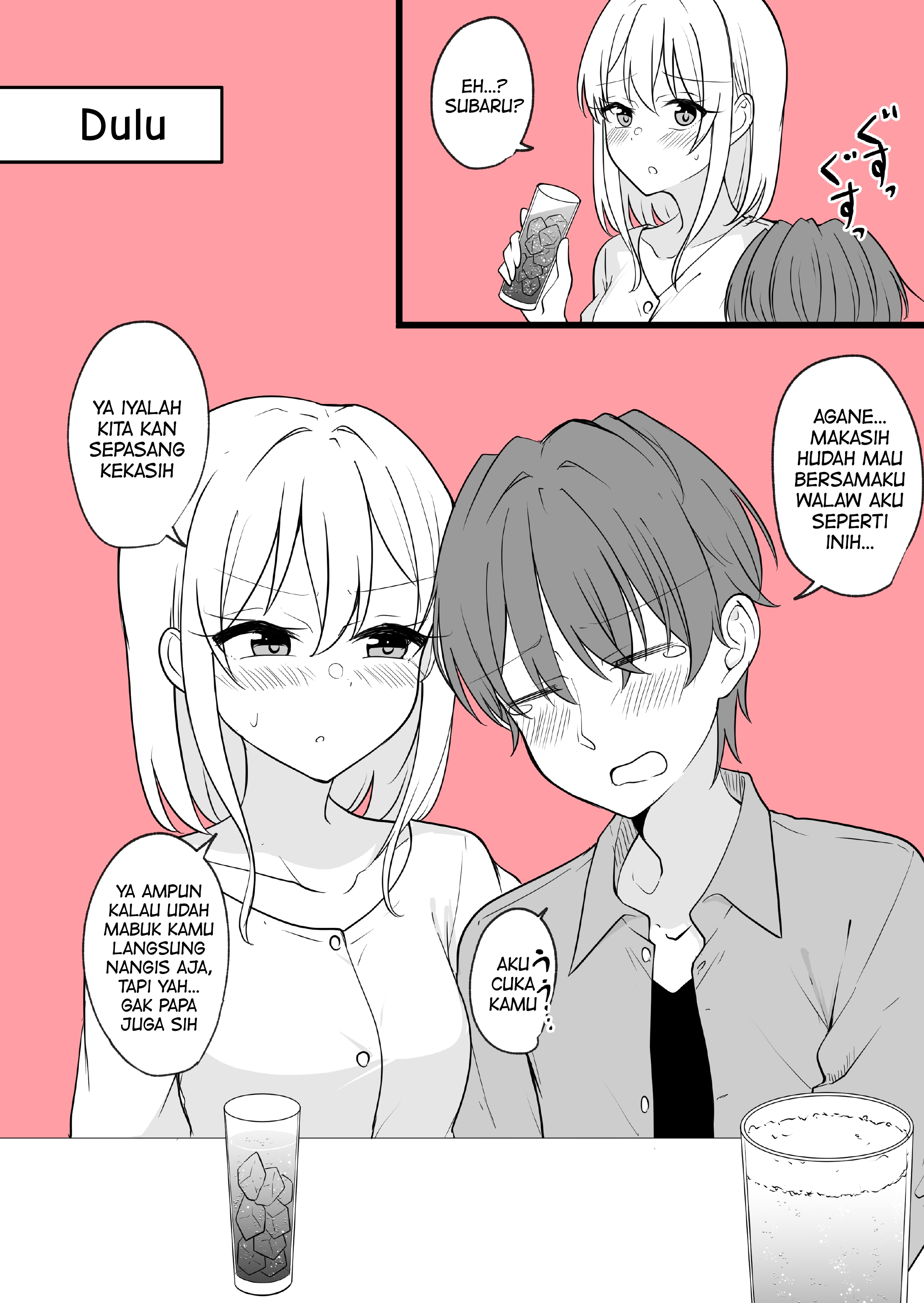 Aru Hi Kareshi ga Onnanoko ni Natteshimatta Couple no Nichijou Chapter 35 - halaman 1