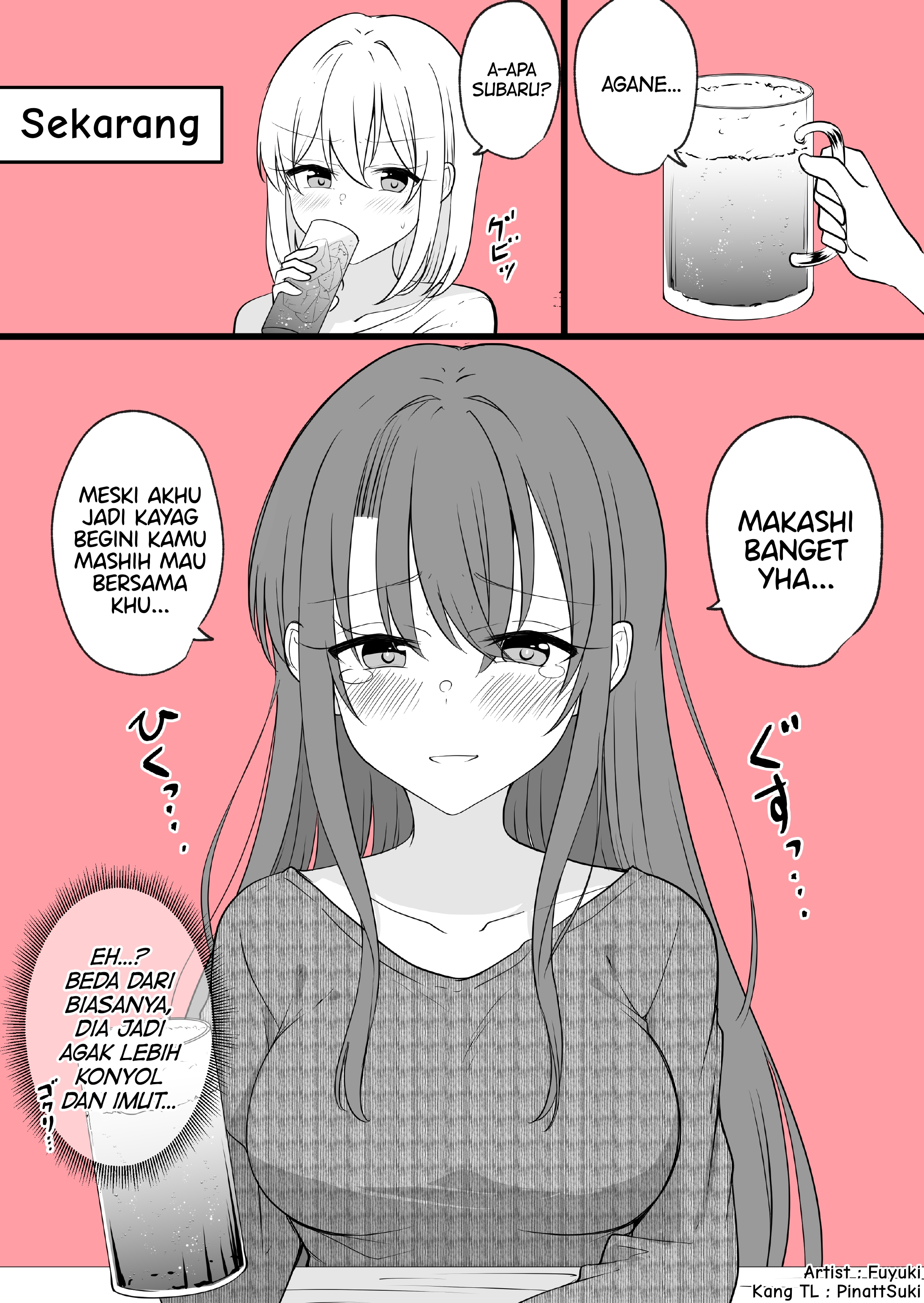 Aru Hi Kareshi ga Onnanoko ni Natteshimatta Couple no Nichijou Chapter 35 - halaman 2