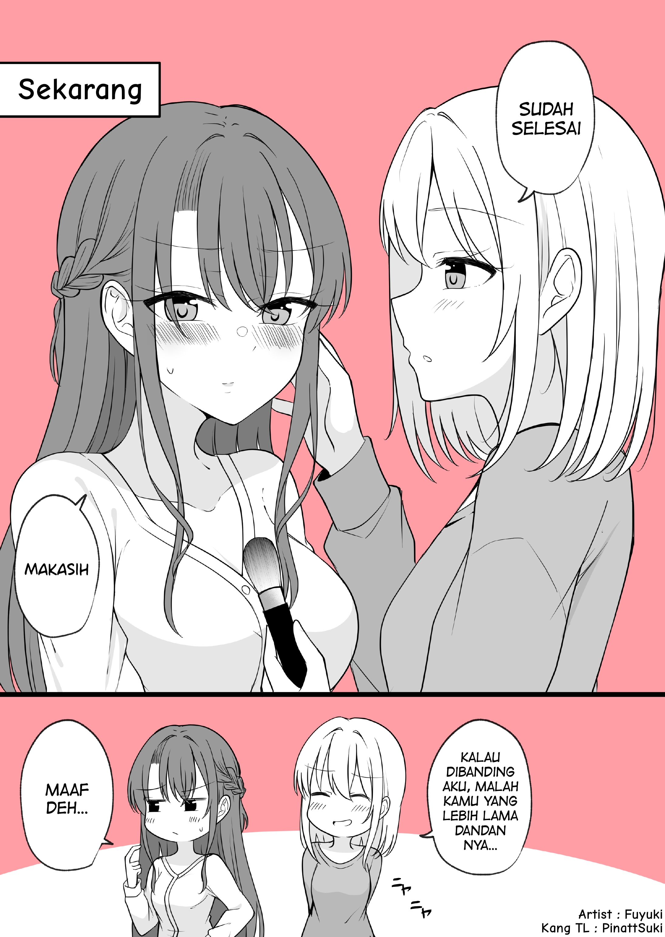 Aru Hi Kareshi ga Onnanoko ni Natteshimatta Couple no Nichijou Chapter 38 - halaman 2