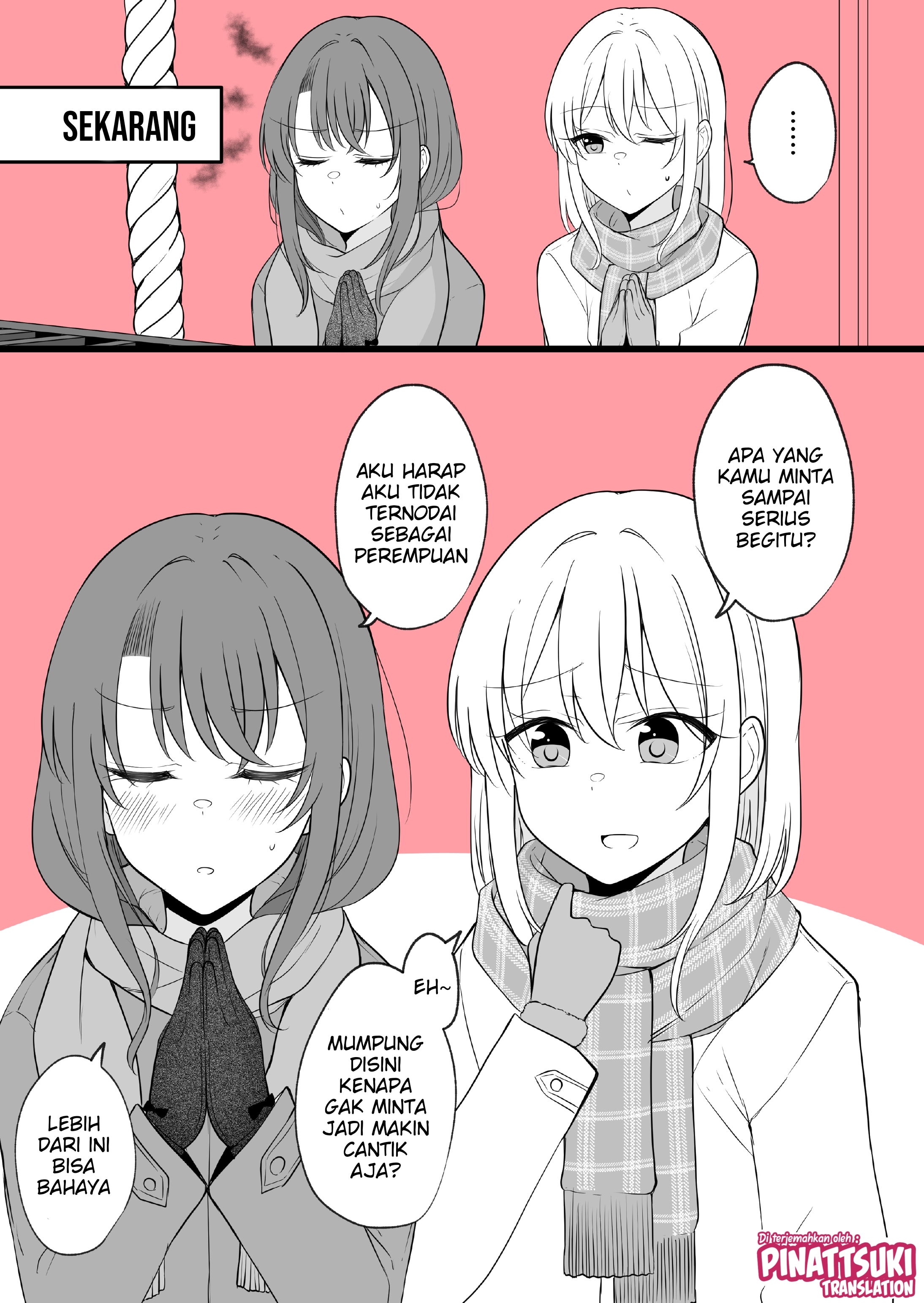 Aru Hi Kareshi ga Onnanoko ni Natteshimatta Couple no Nichijou Chapter 45 - halaman 2