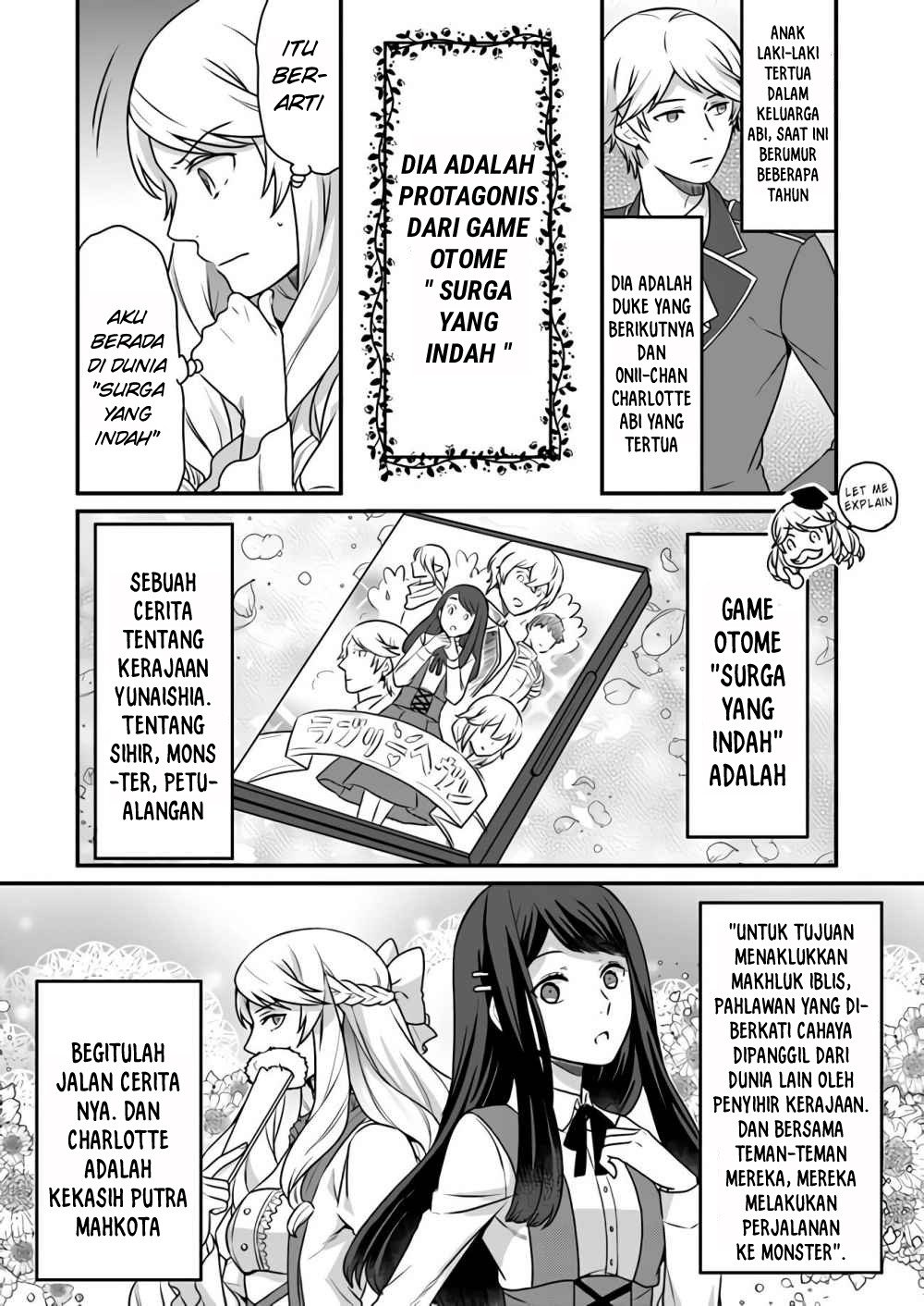 As a Result of Breaking an Otome Game, the Villainess Young Lady Becomes a Cheat! Chapter 1 - halaman 10