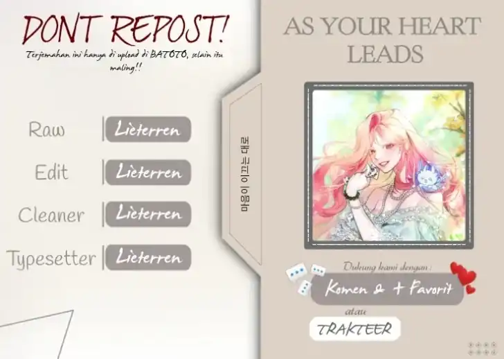 As the Heart Leads Chapter 4 - halaman 1