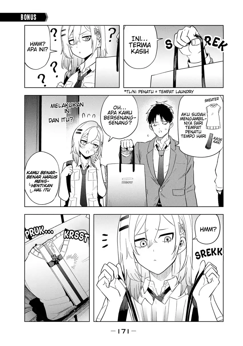 Asa no Tsuukin Densha de, Yatara to Hanashikaketekuru Joshikousei. Chapter 10.1 - halaman 4