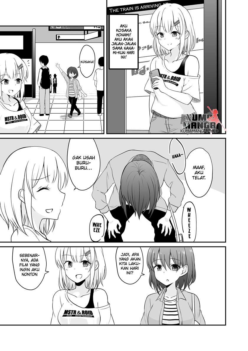 Asa Okiru to Random de Ironna Type Onnanoko ni Natchau Otokonoko no Hanashi Chapter 4 - halaman 1