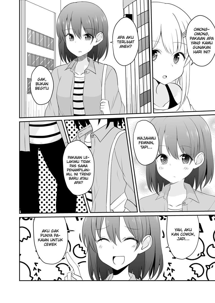 Asa Okiru to Random de Ironna Type Onnanoko ni Natchau Otokonoko no Hanashi Chapter 4 - halaman 2
