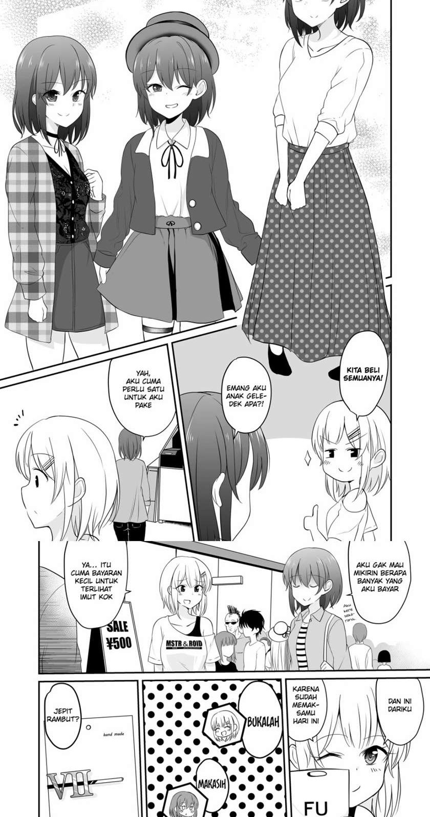 Asa Okiru to Random de Ironna Type Onnanoko ni Natchau Otokonoko no Hanashi Chapter 5 - halaman 2