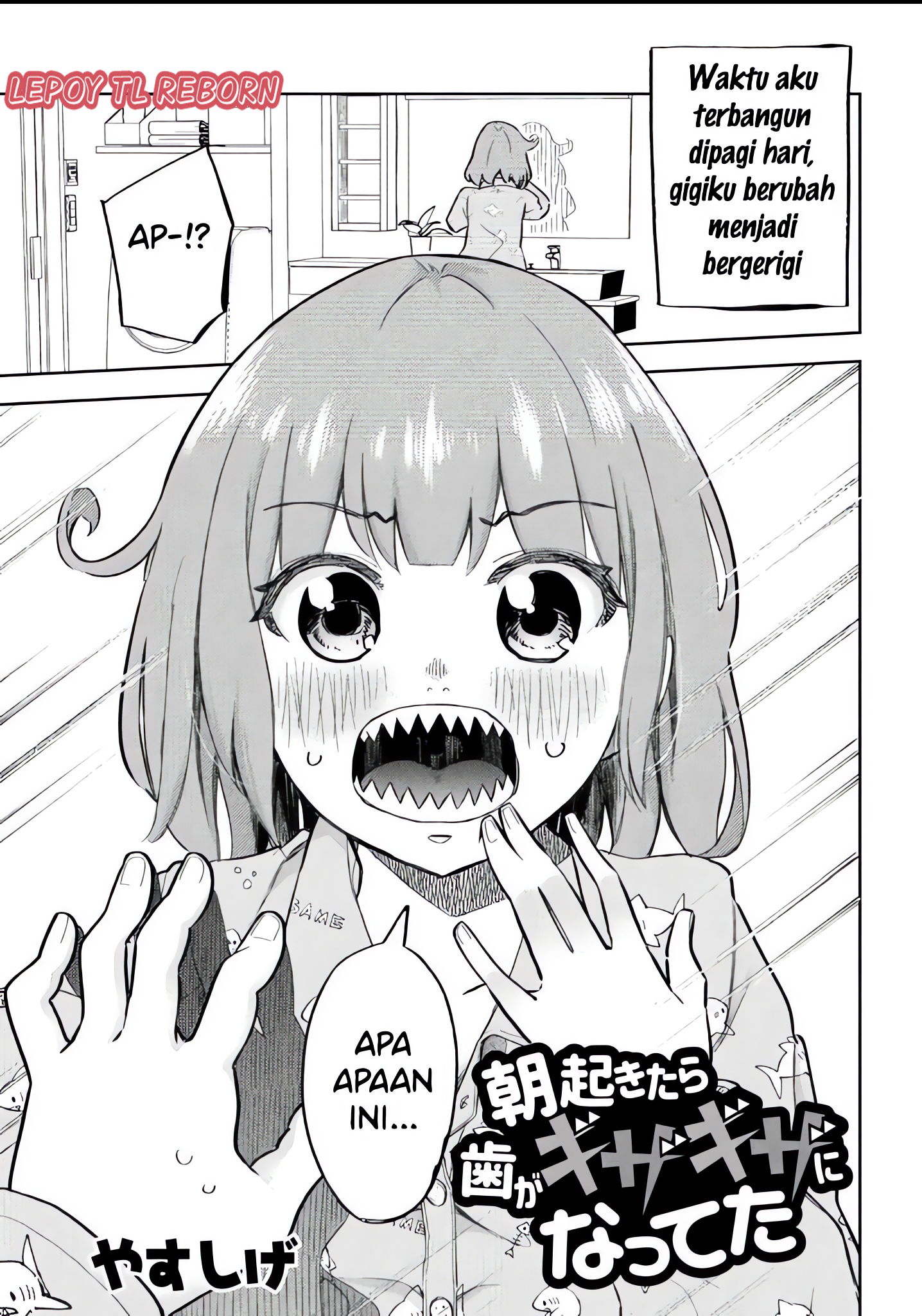 Asa Okitara Ha ga Gizagiza ni Natteta Chapter 0 - halaman 1