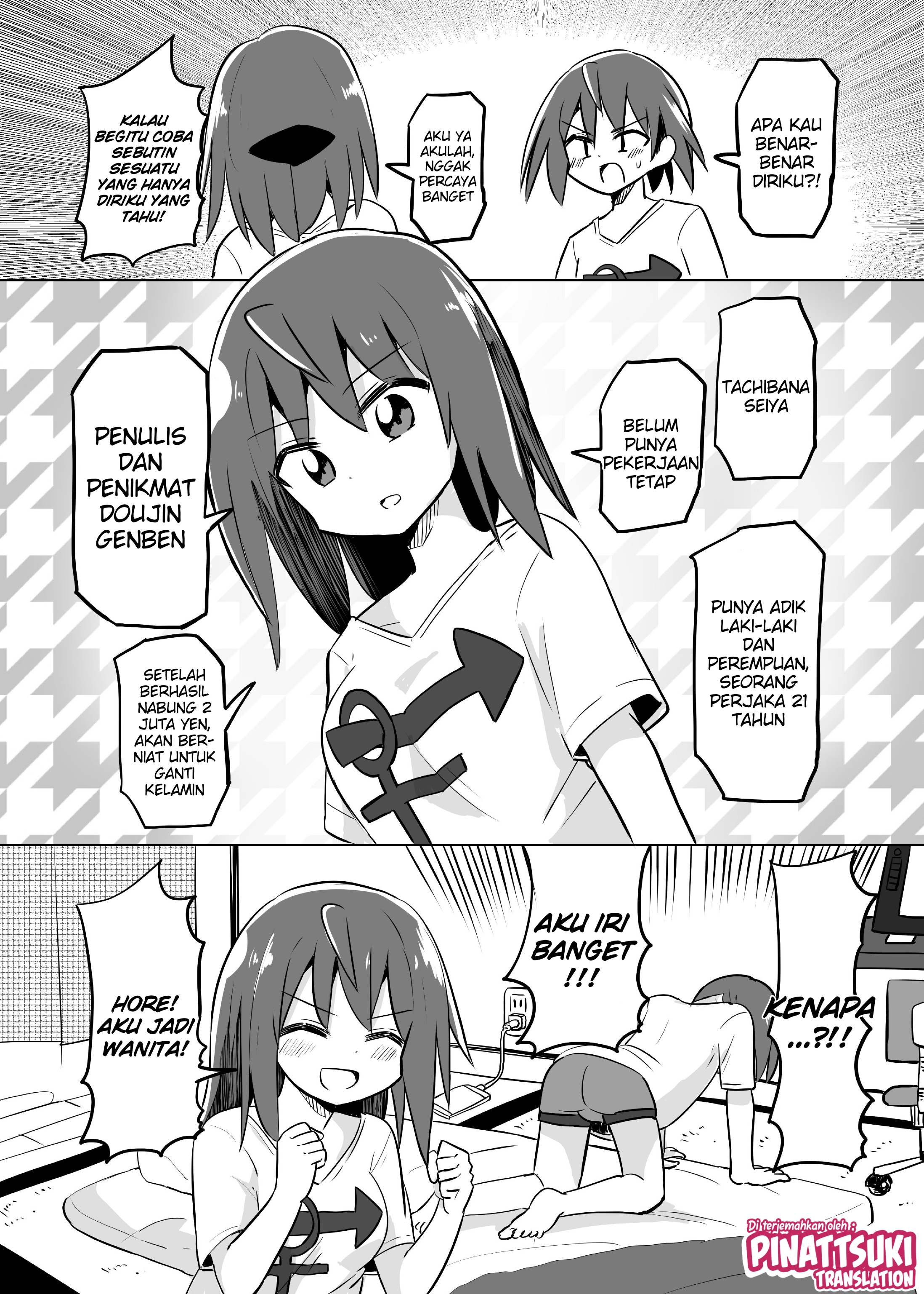 Asa Okitara Onna ni Natta Ore ga Ita Chapter 2 - halaman 1