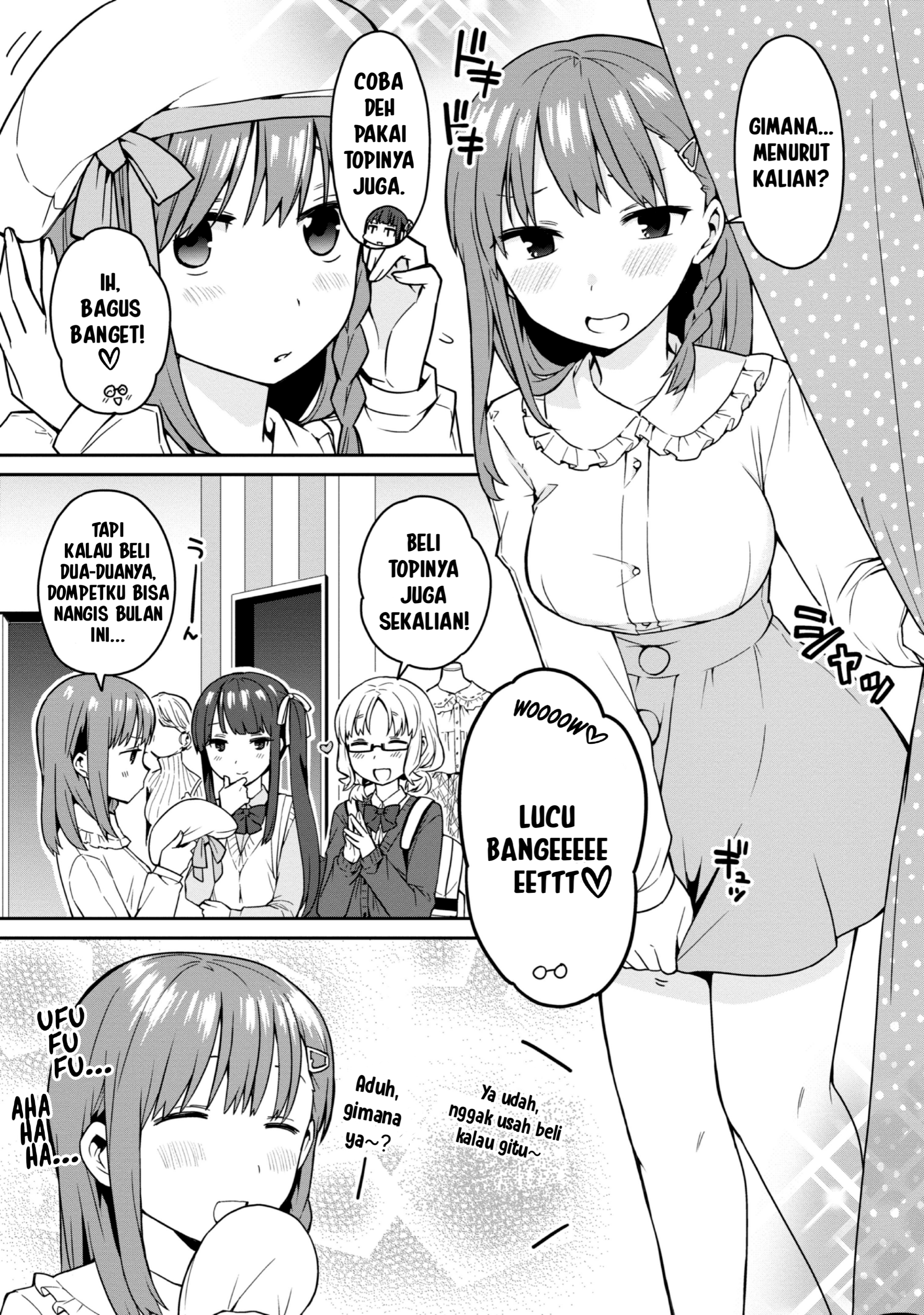 Asa Okitara Onnanoko ni Natteita Danshi Koukousei-tachi no Hanashi Chapter 3 - halaman 1