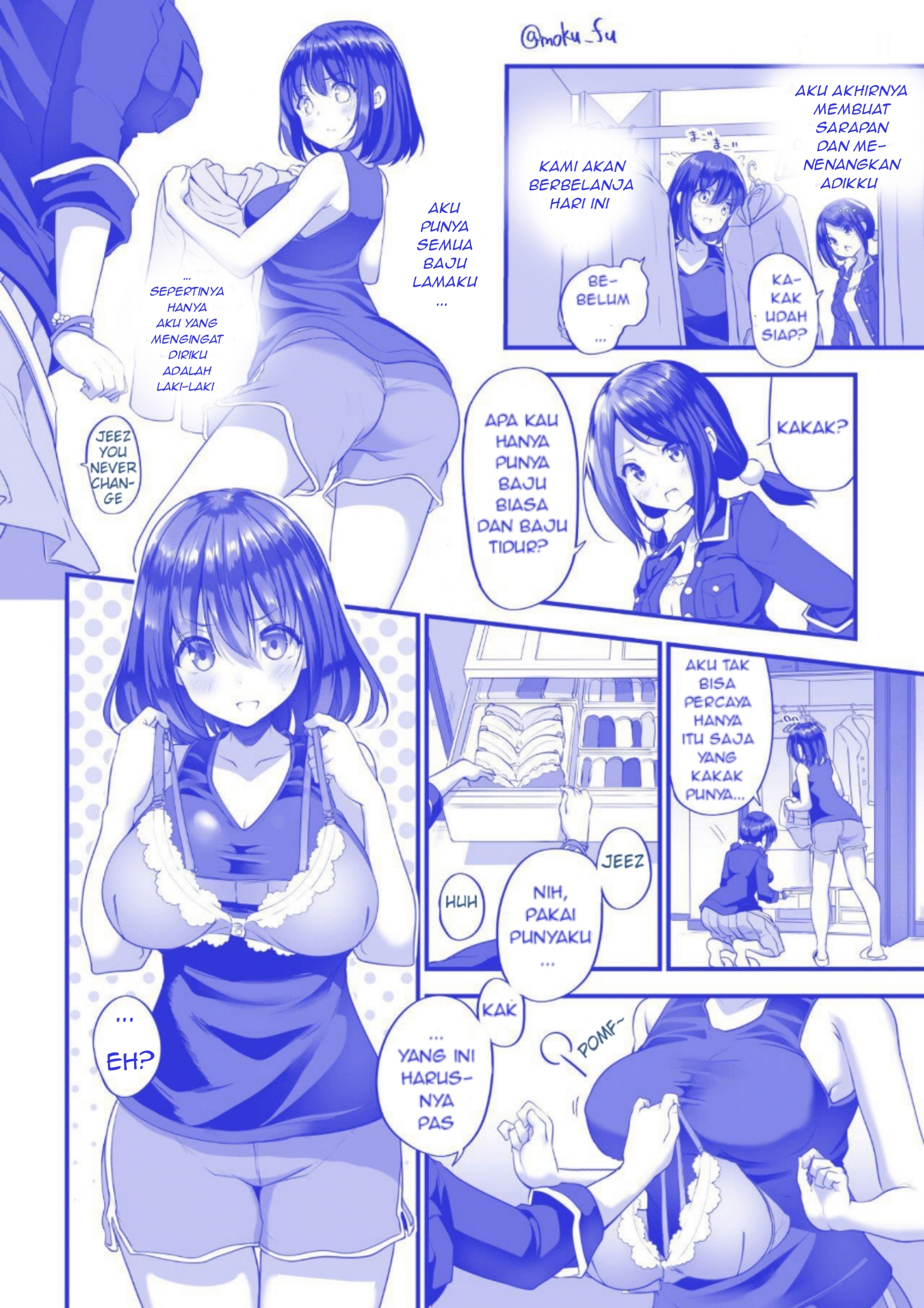 Asa Okitara Onnanoko ni Natteta Manga Chapter 1 - halaman 3