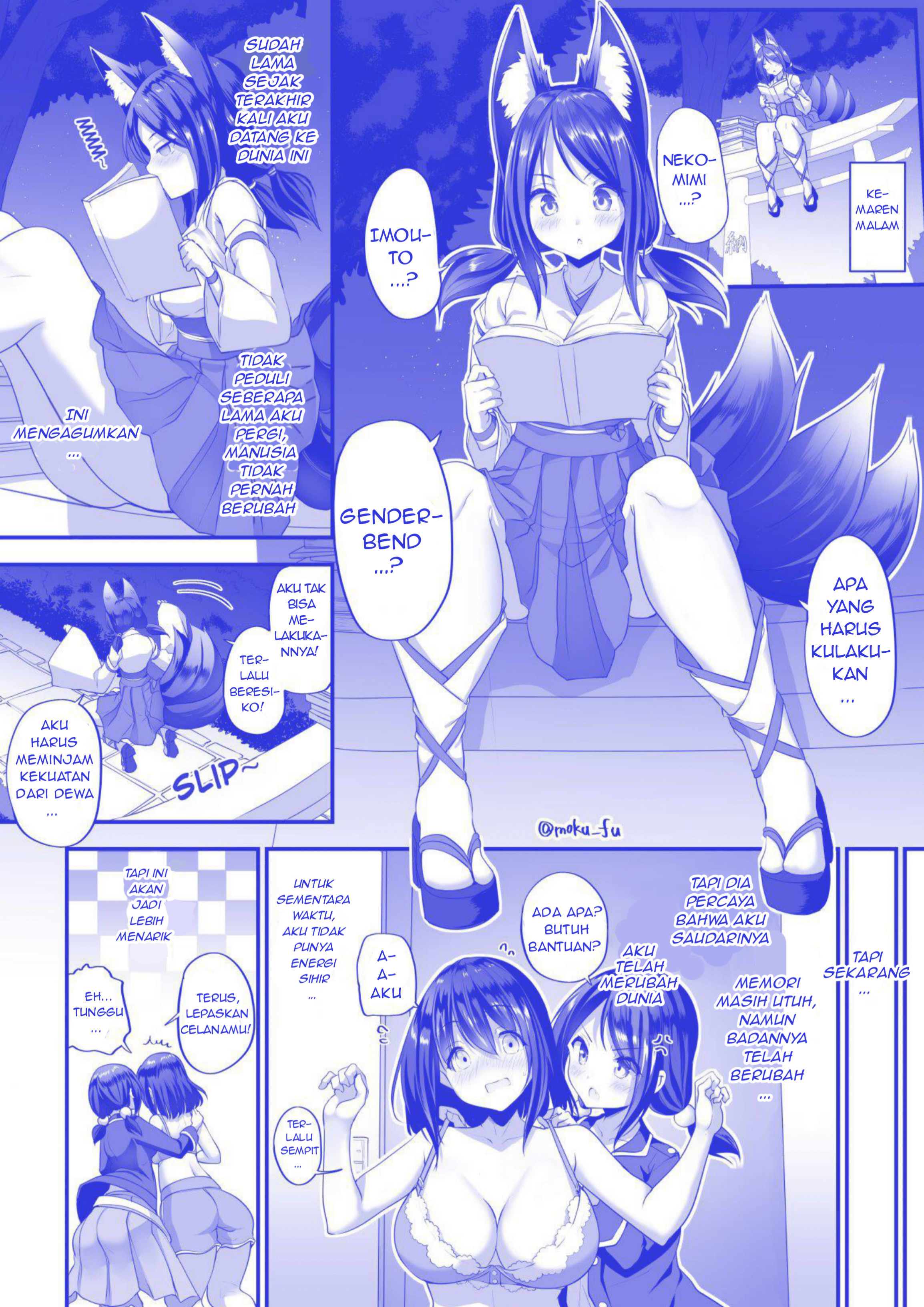 Asa Okitara Onnanoko ni Natteta Manga Chapter 2 - halaman 1