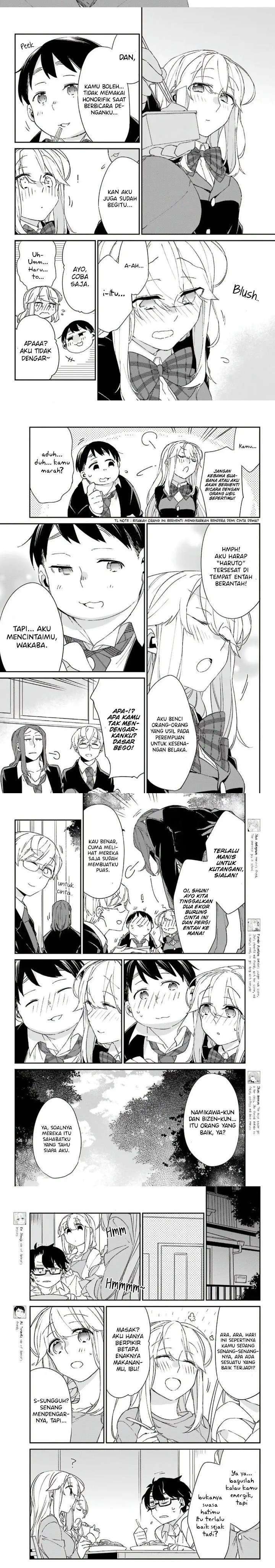 Asahina Wakaba to ○○ na Kareshi Chapter 10 - halaman 3