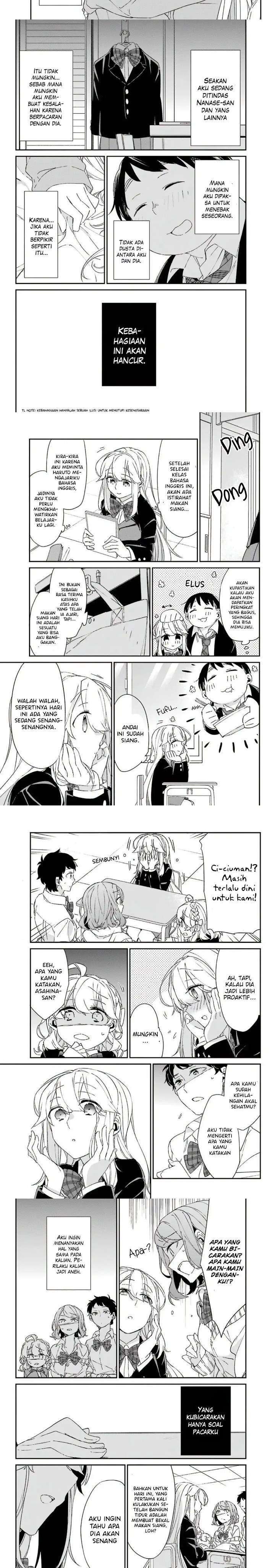 Asahina Wakaba to ○○ na Kareshi Chapter 10 - halaman 6