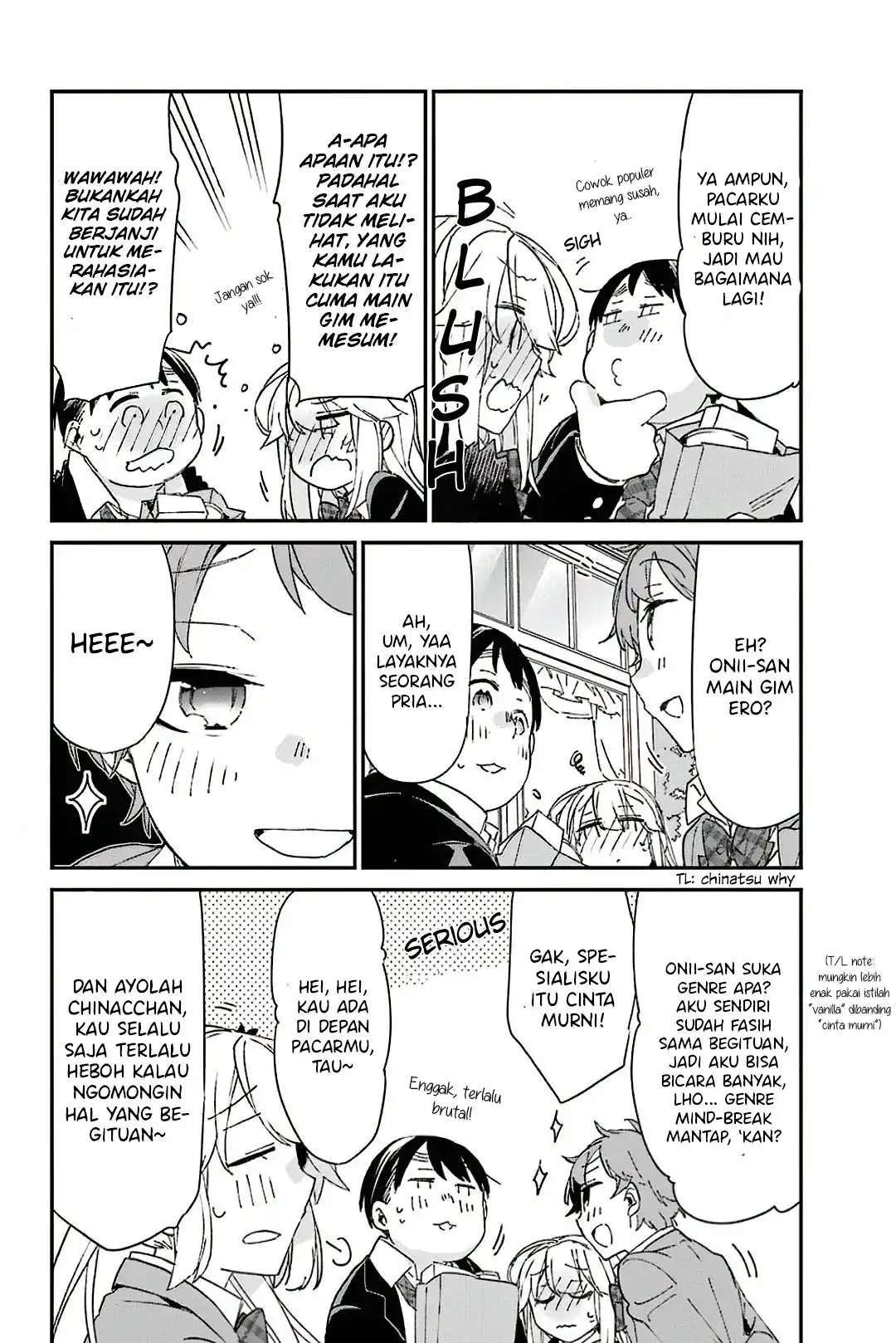 Asahina Wakaba to ○○ na Kareshi Chapter 9 - halaman 11