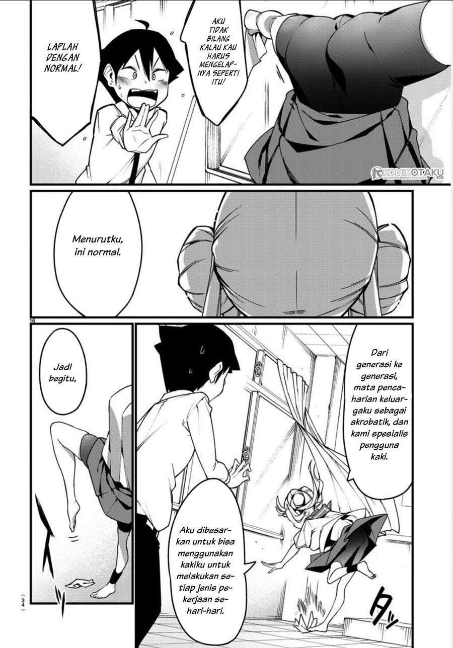 Ashigei Shoujo Komura-san Chapter 1 - halaman 19