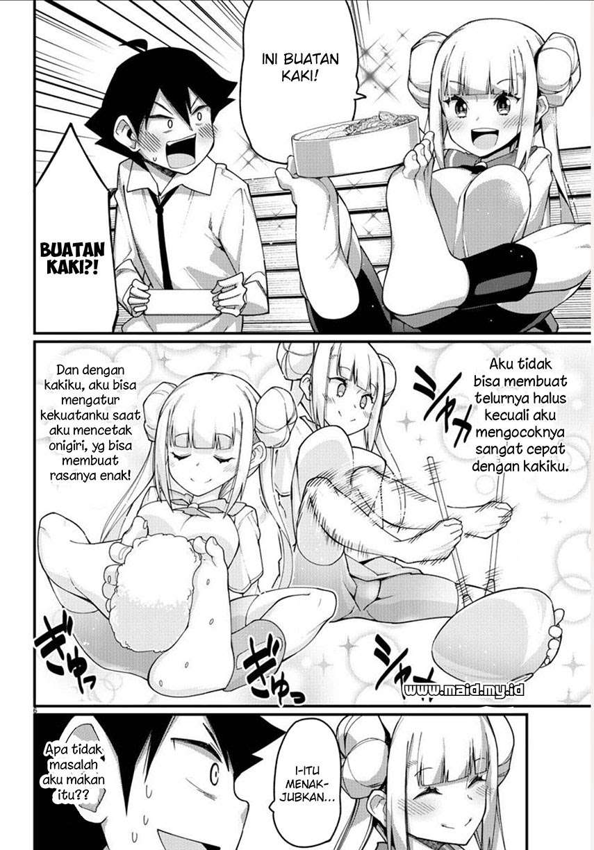 Ashigei Shoujo Komura-san Chapter 4 - halaman 9
