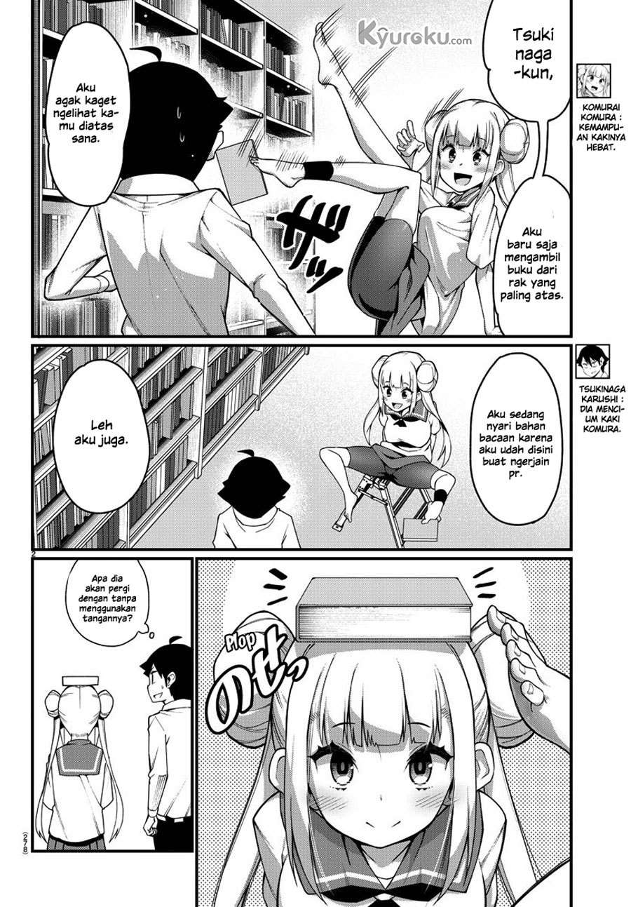 Ashigei Shoujo Komura-san Chapter 6 - halaman 3