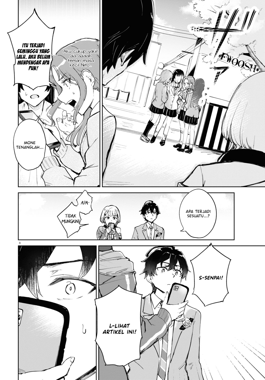 Ashita, Hadashi de Koi. Chapter 1 - halaman 12