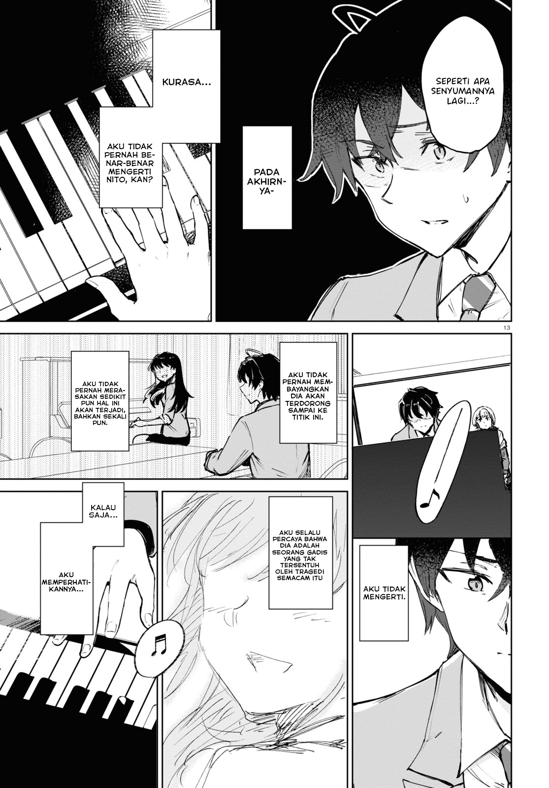 Ashita, Hadashi de Koi. Chapter 1 - halaman 17