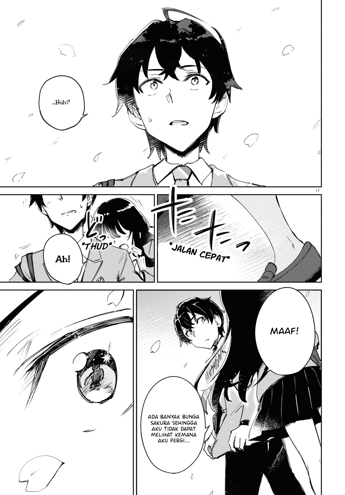 Ashita, Hadashi de Koi. Chapter 1 - halaman 21