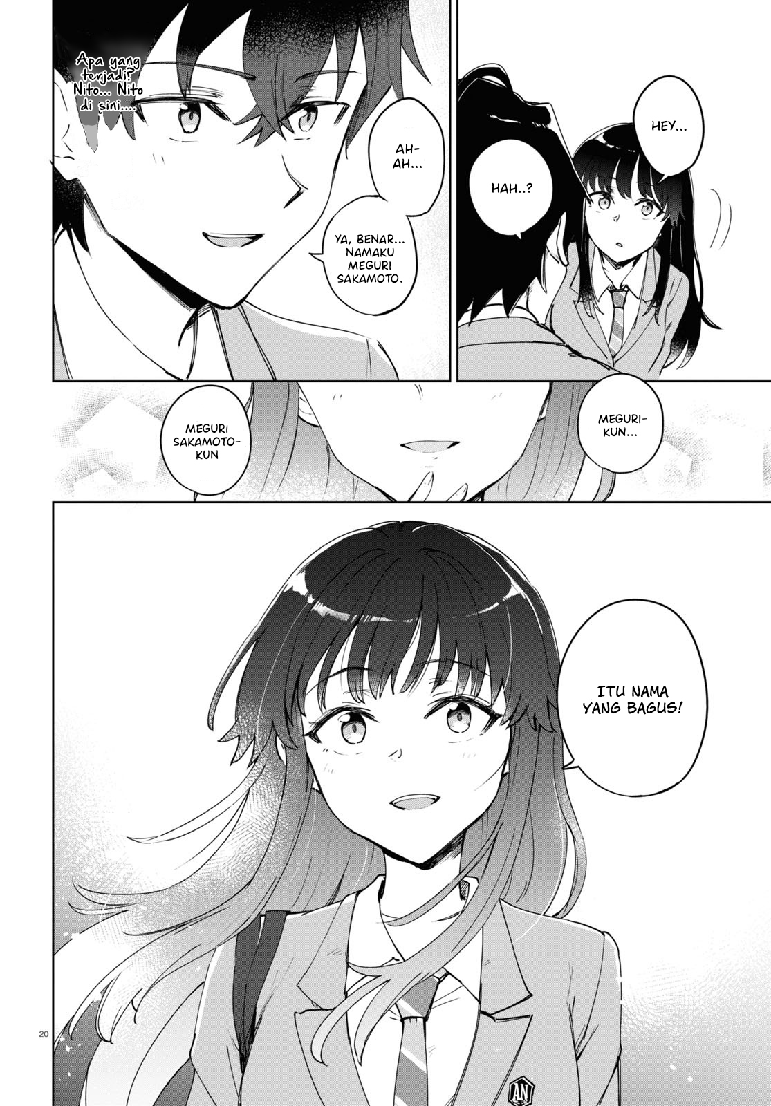 Ashita, Hadashi de Koi. Chapter 1 - halaman 24