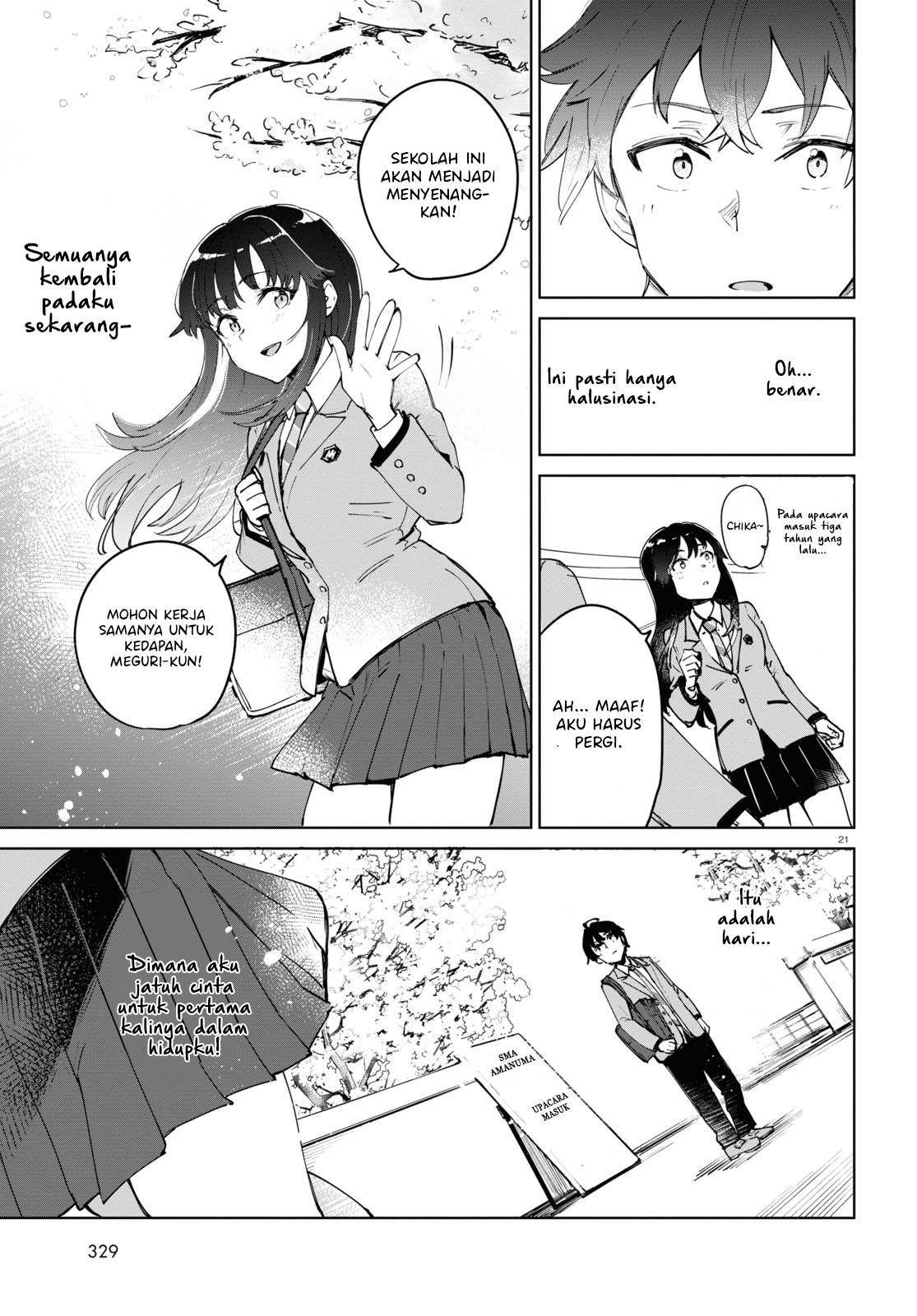 Ashita, Hadashi de Koi. Chapter 1 - halaman 25