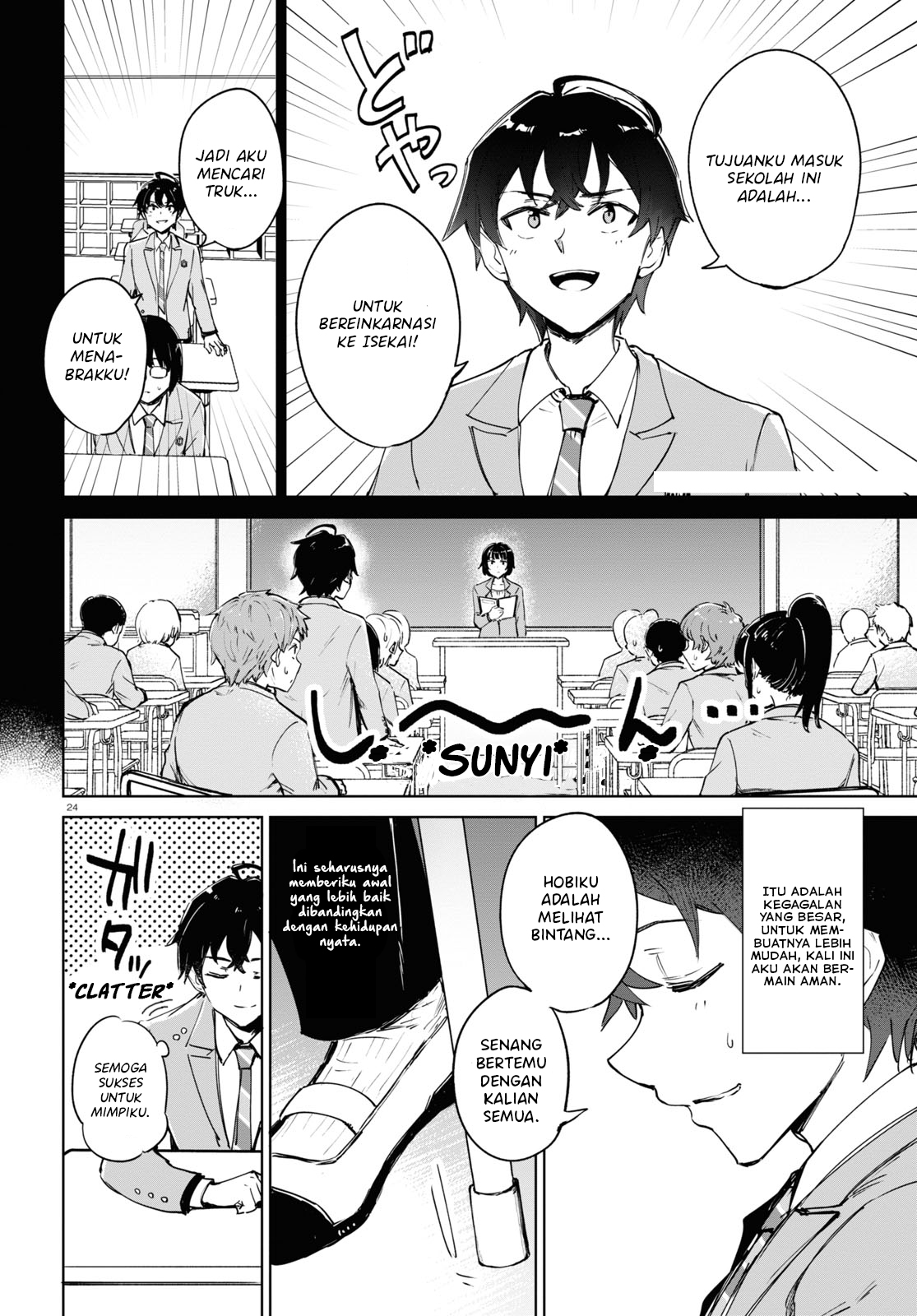 Ashita, Hadashi de Koi. Chapter 1 - halaman 28