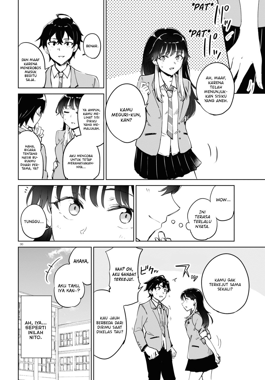 Ashita, Hadashi de Koi. Chapter 1 - halaman 34