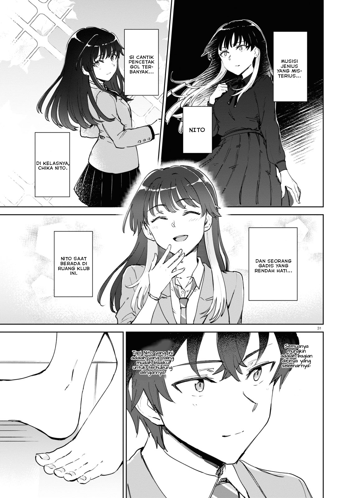 Ashita, Hadashi de Koi. Chapter 1 - halaman 35