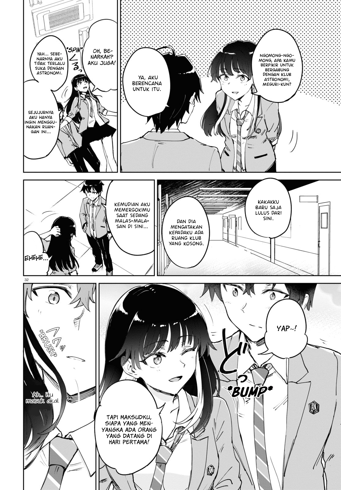 Ashita, Hadashi de Koi. Chapter 1 - halaman 36