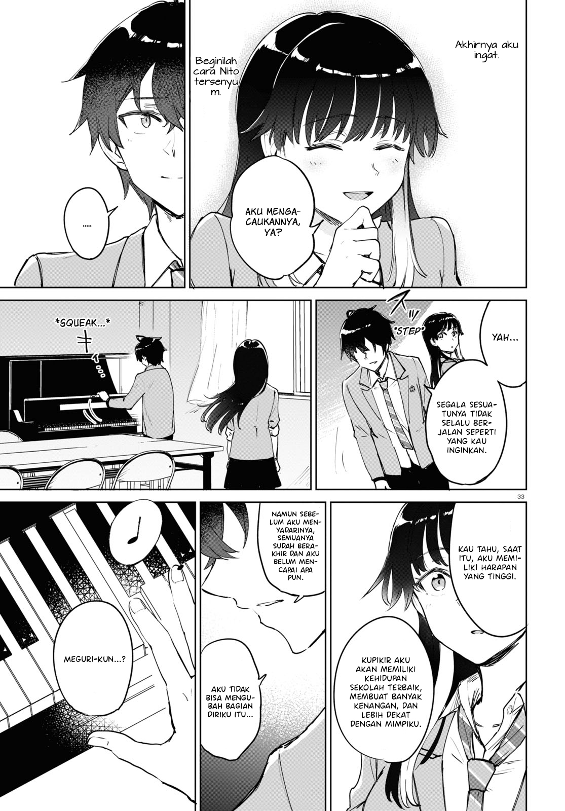 Ashita, Hadashi de Koi. Chapter 1 - halaman 37
