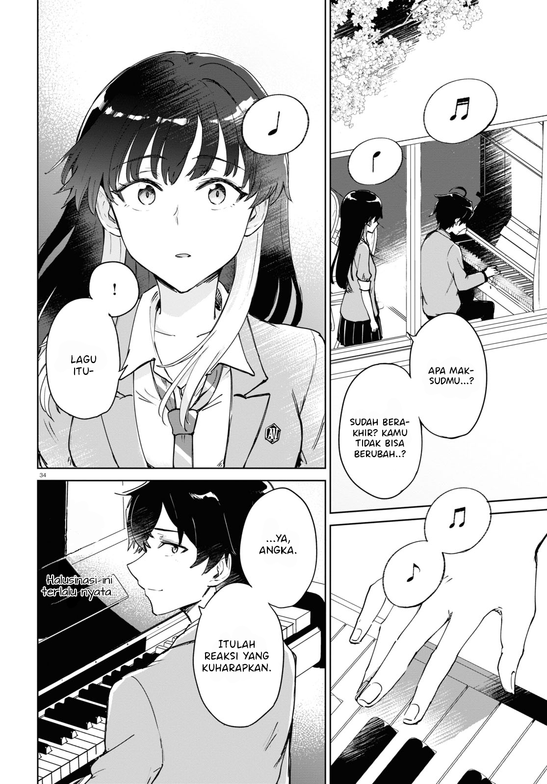 Ashita, Hadashi de Koi. Chapter 1 - halaman 38